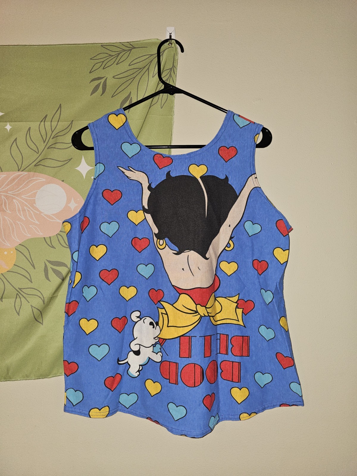 VTG Matrix Sportswear 90’s Betty Boop Double Sided Women’s Tank Top Size Large