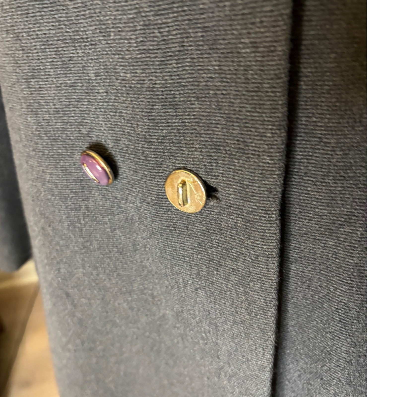 Vintage Benjamin’s Pioneer Coat Co Union Made Double Breasted Long Coat 1960s