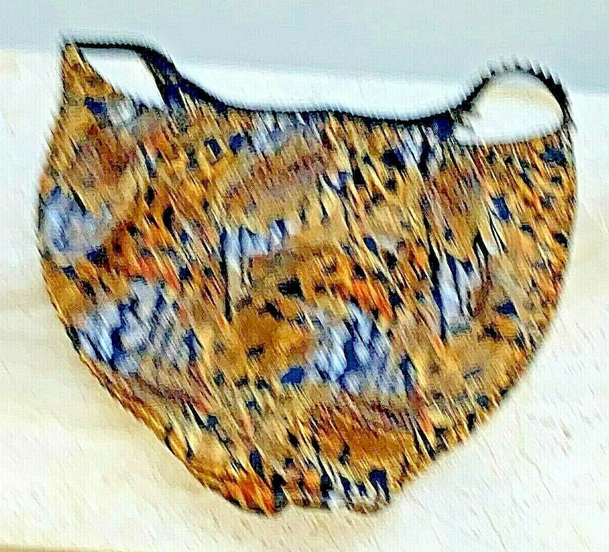 Vintage 1980s Pantie by Contempo Animal Size 7 High Cut Leg Polyester Hong Kong