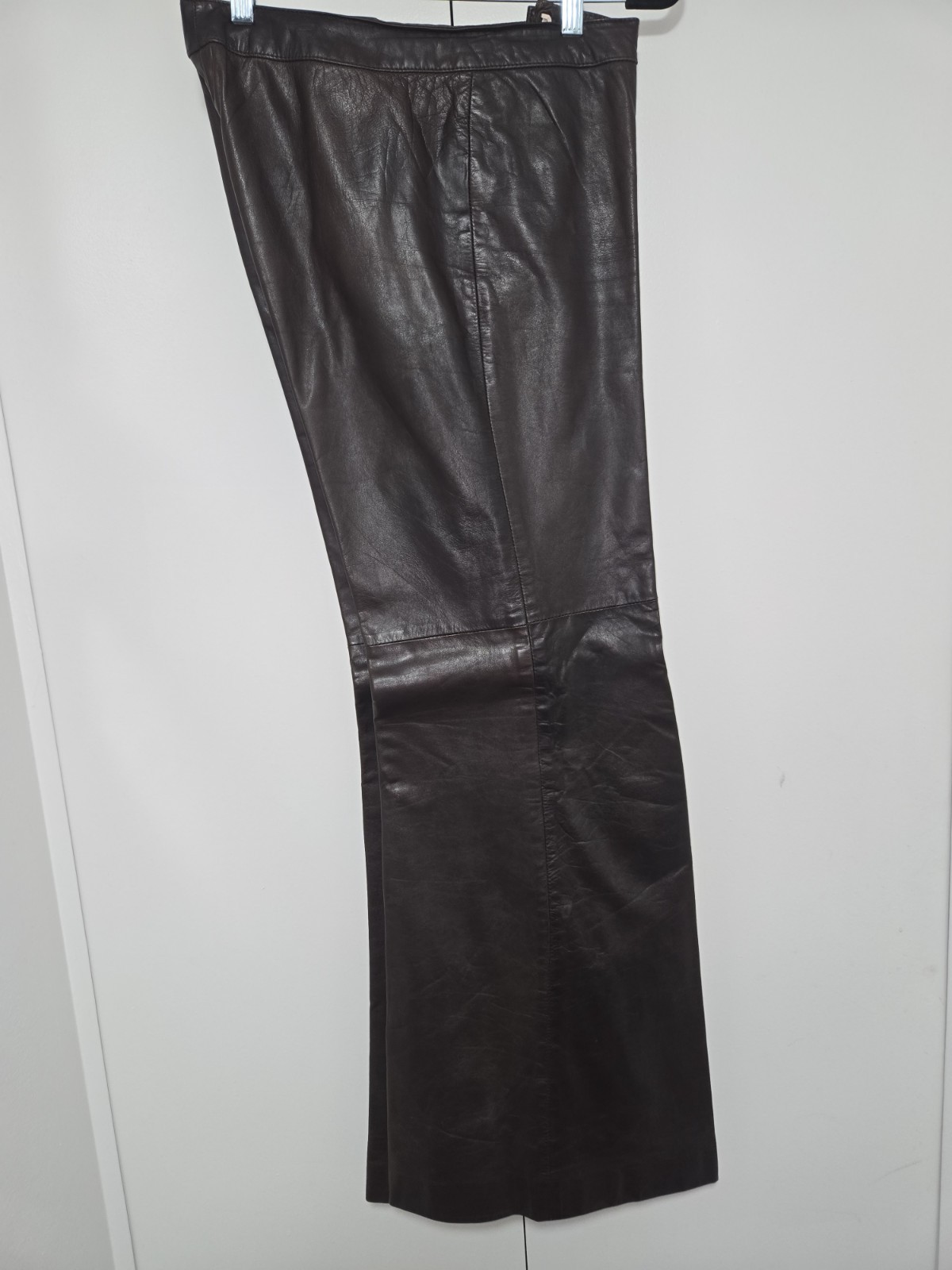 Beged-Or Suede & Leather Vintage Bell Bottom Size Womens 16