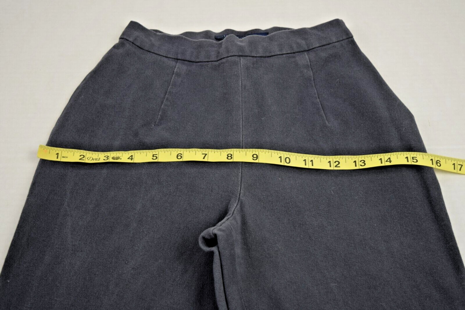 Vintage Pants Gap Size 1L 90s Soft Charcoal Gray Stretch Tapered Made Bahrain