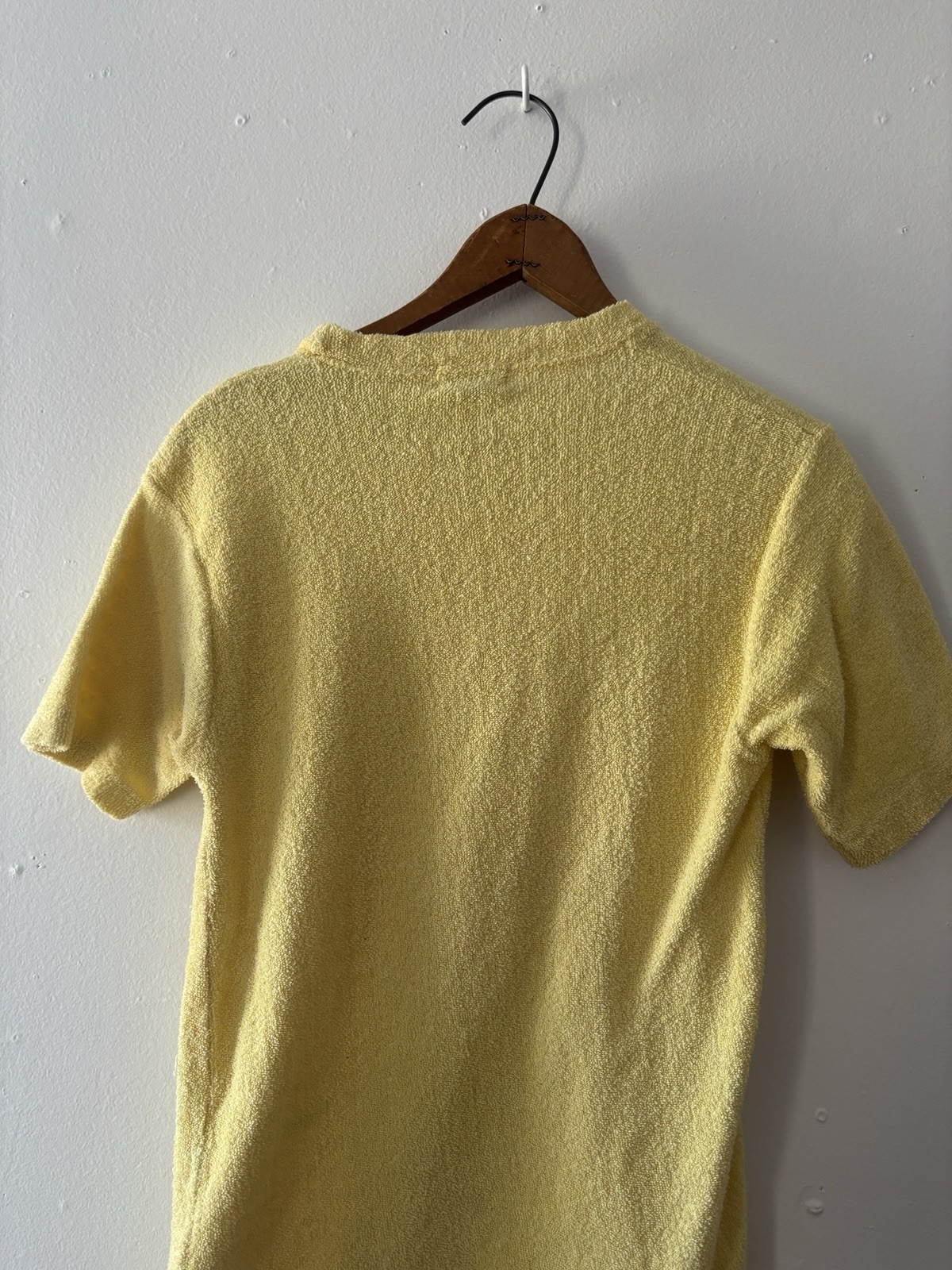 Vintage 50s 60s Alps Sportswear Terry Cloth T Shirt Tiki Surfer Unisex Small