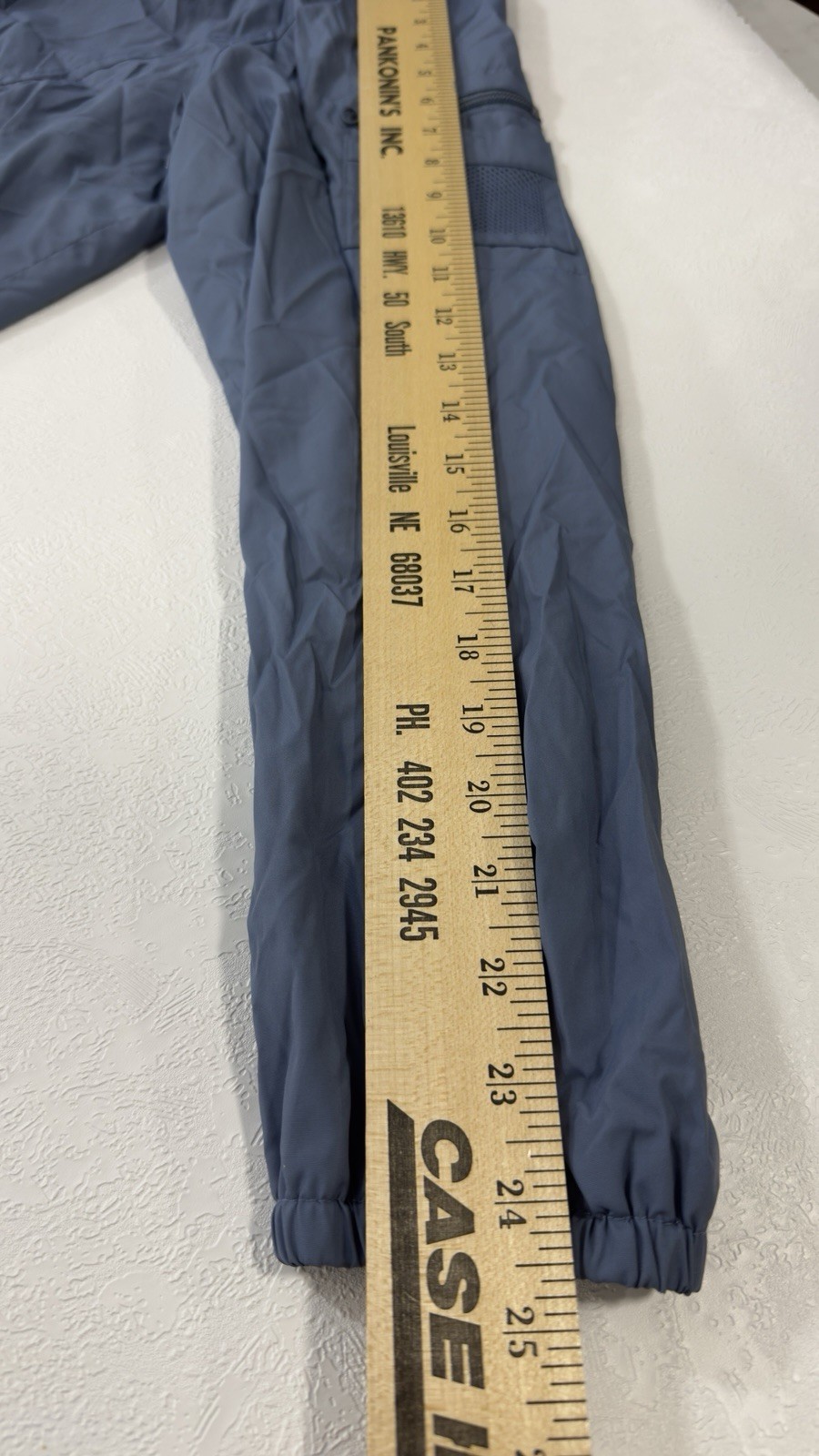 VTG Old Navy 2 Piece Blue Yellow Lining Cotton Track Suit Jacket Pants XXL Y2K