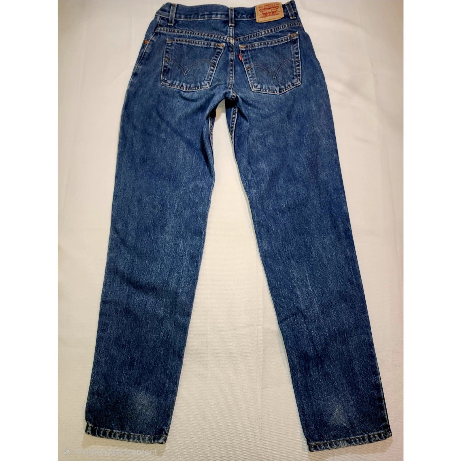 Vintage 2000 Levi’s 550 Women’s Jeans Size 8L Relaxed Tapered Blue Denim