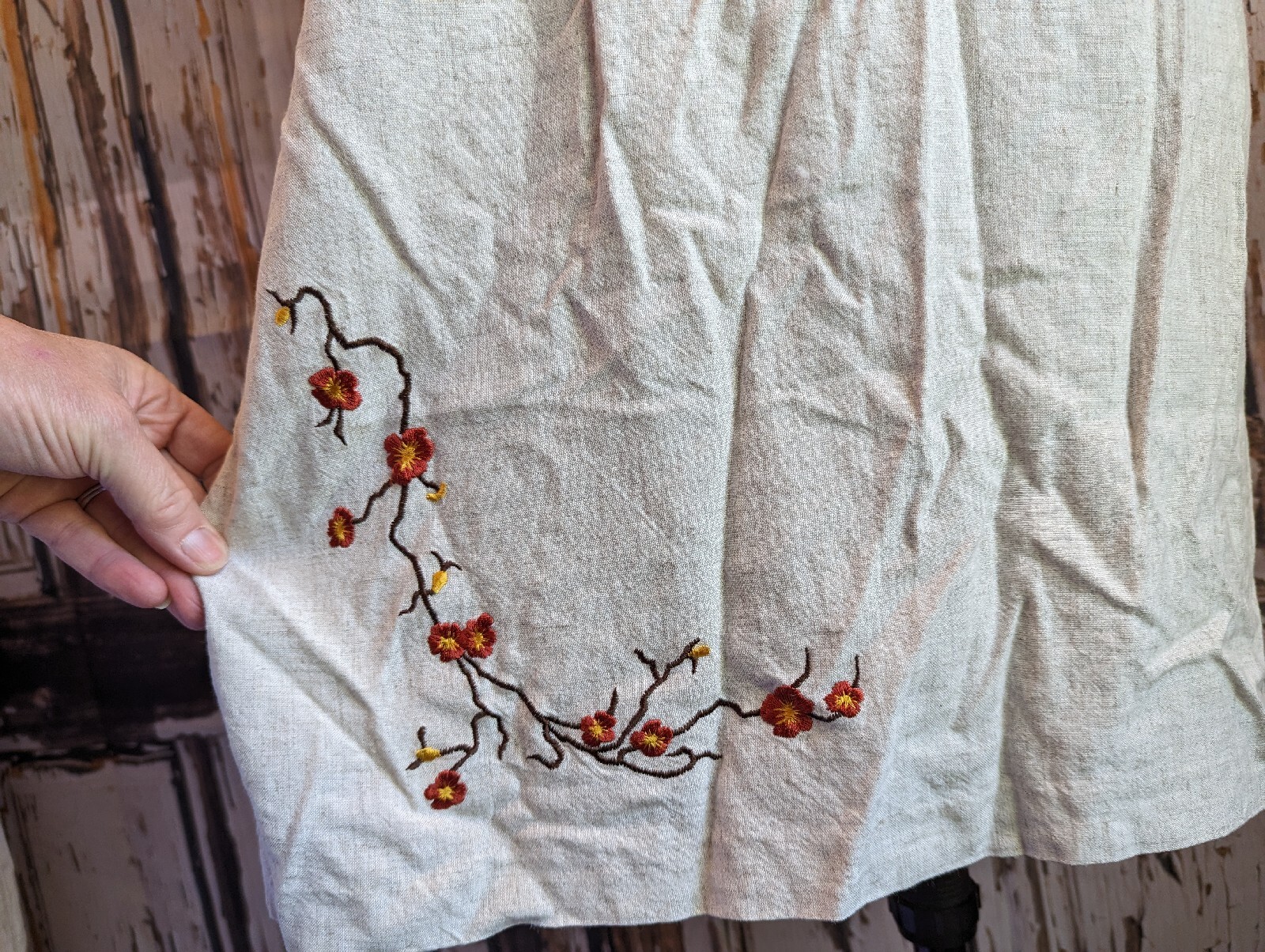 Vintage Allison -Che Linen Dress
