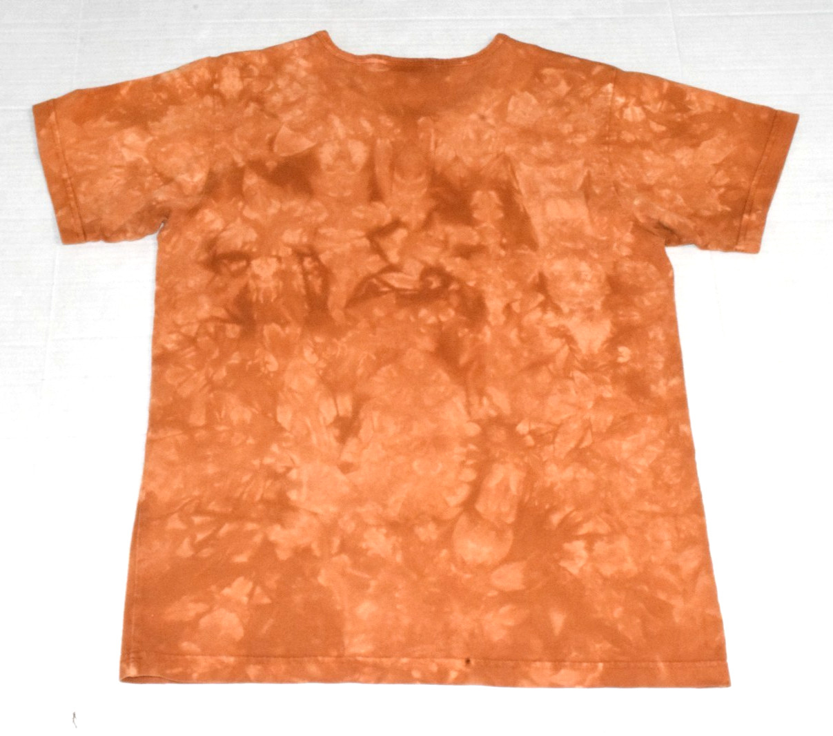 Vintage T-Shirt Size M 90s Cactus Bay Rusty Orange Tie Dye Sedona Made USA