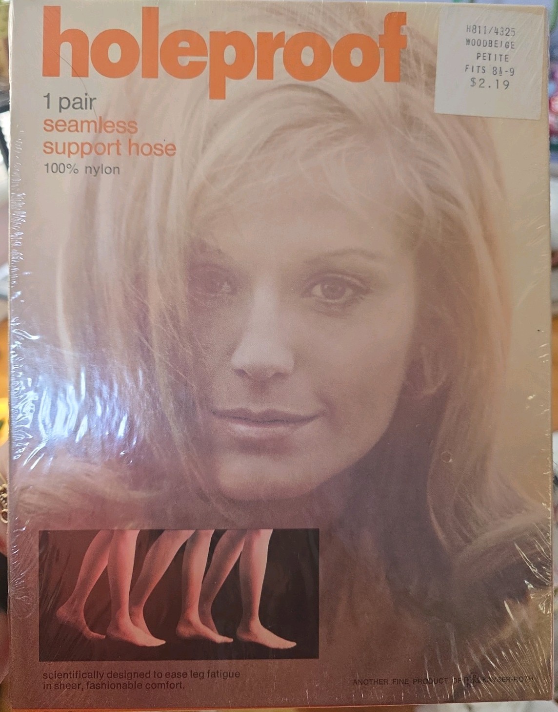Vintage Holeproof Seamless Support Hose – Petite – New in Package (NIP)
