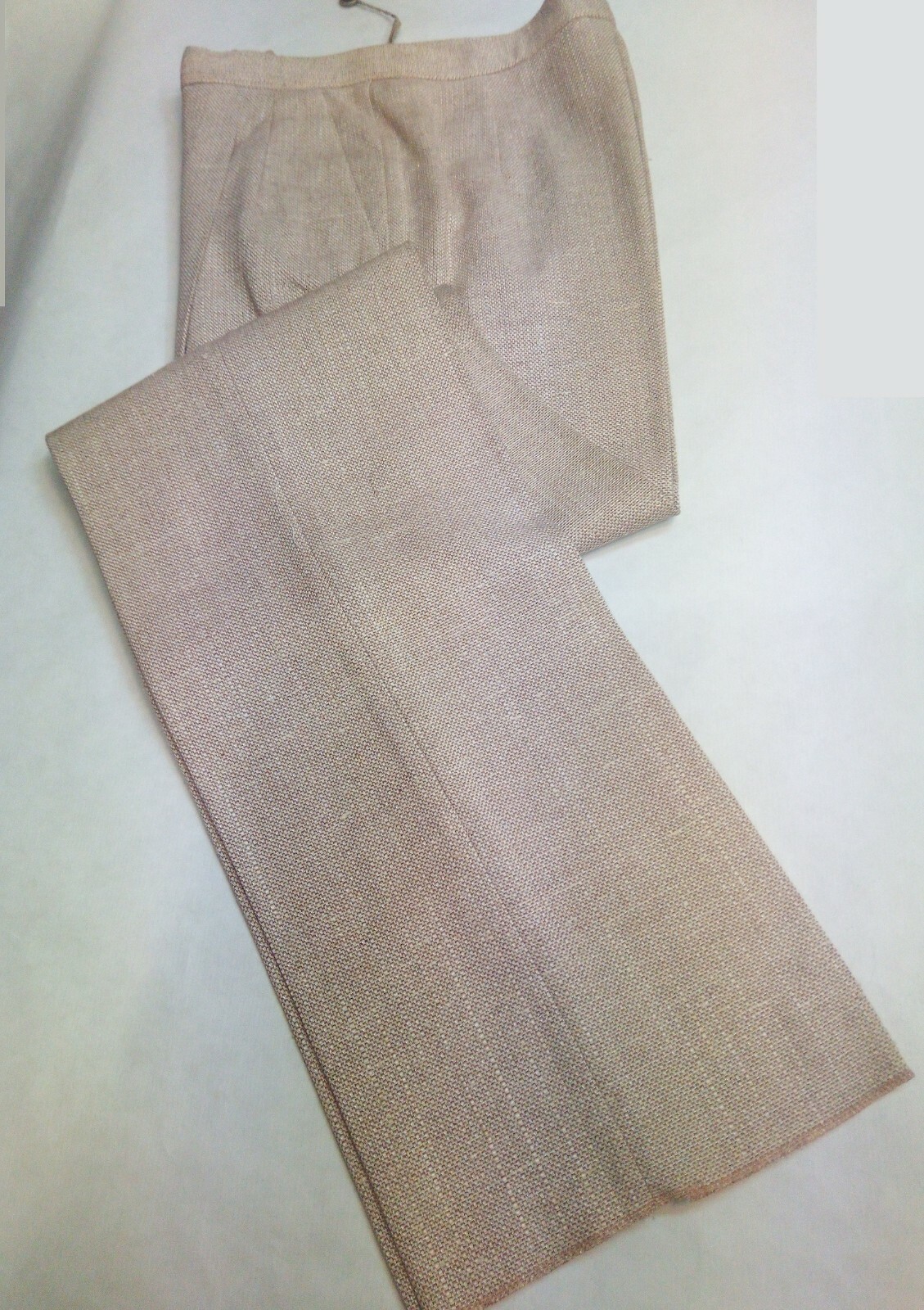 Women’s Half Pants Wool Blend Size 44 Comfortable Classic Straight Sale