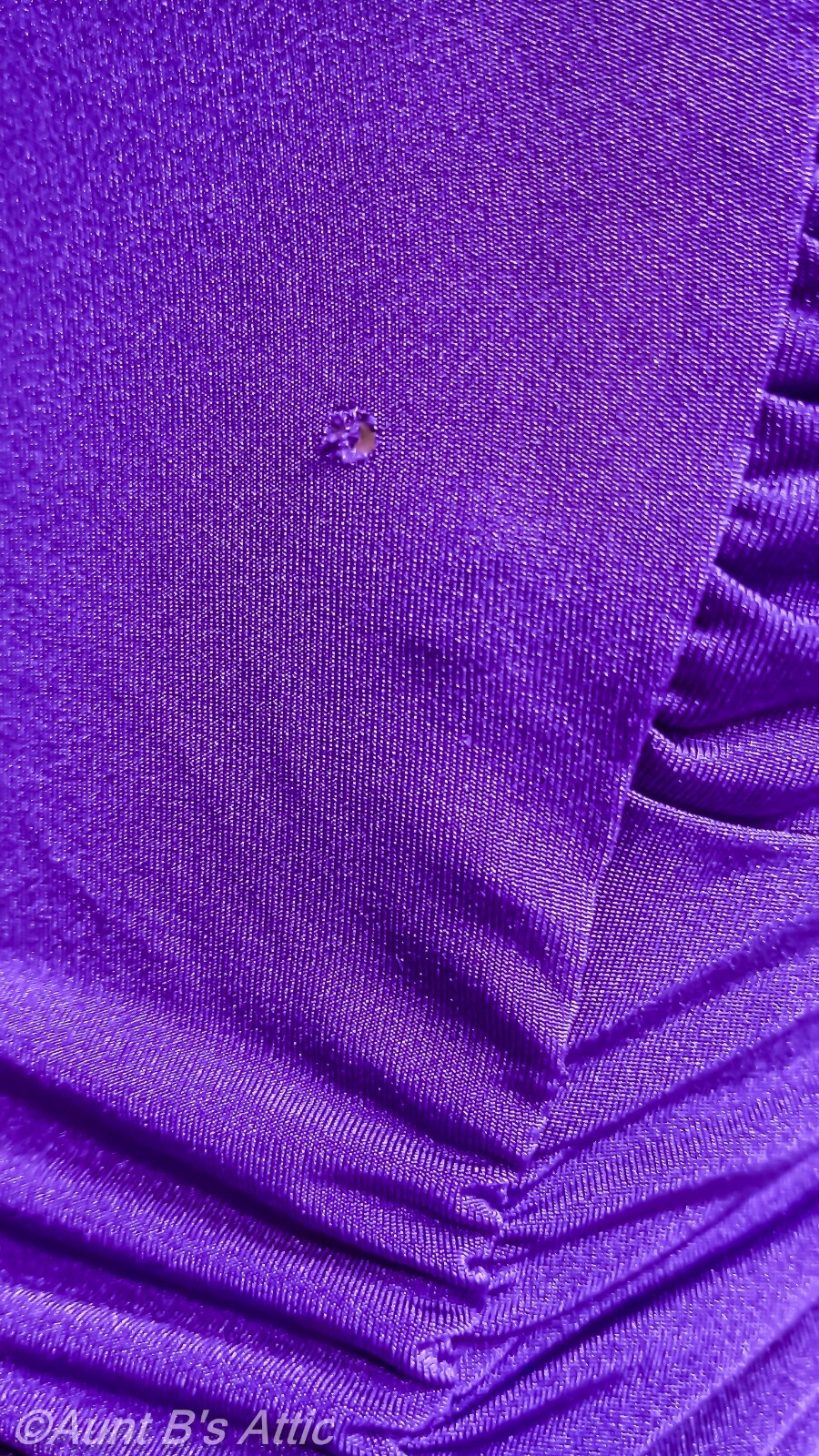 Dress Sexy Body Con Vintage 90’s-Y2K Wet Seal Purple Ruched Halter Dress SM/MD