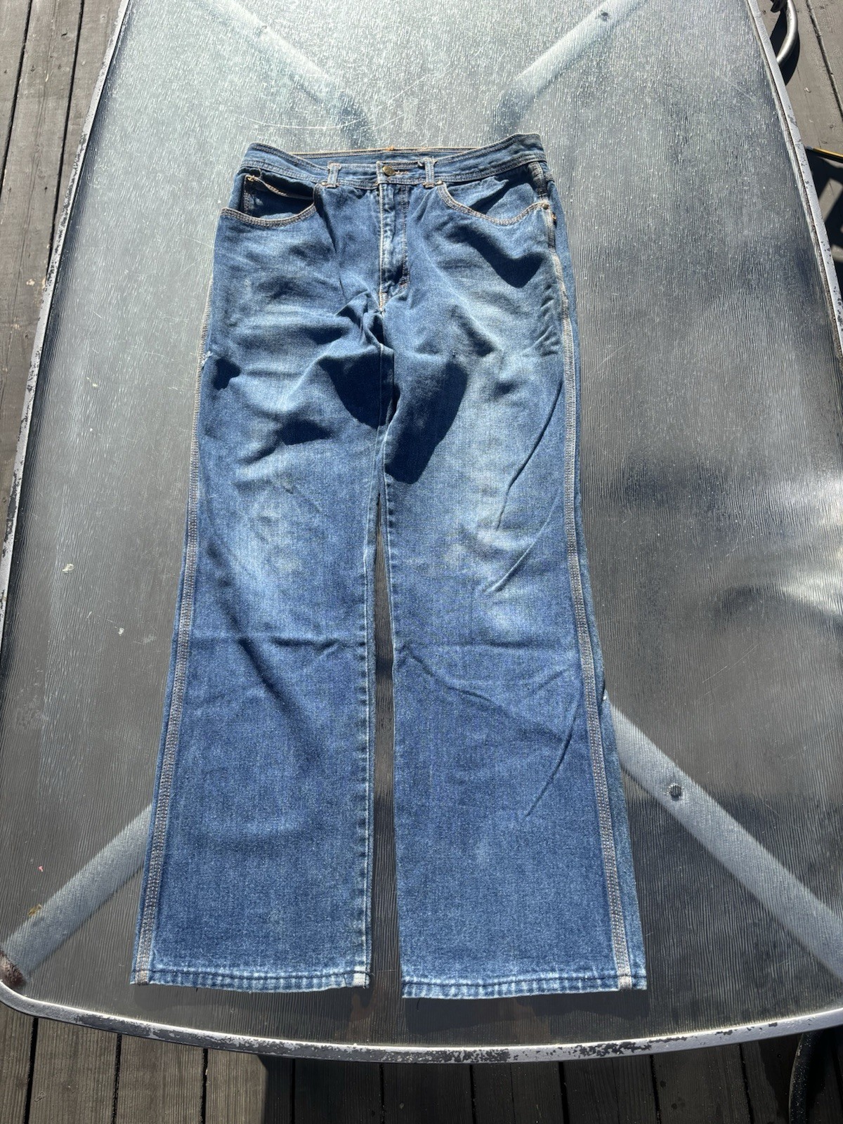 Vintage 70s Kmart Challenger Flared Bell Bottom Jeans