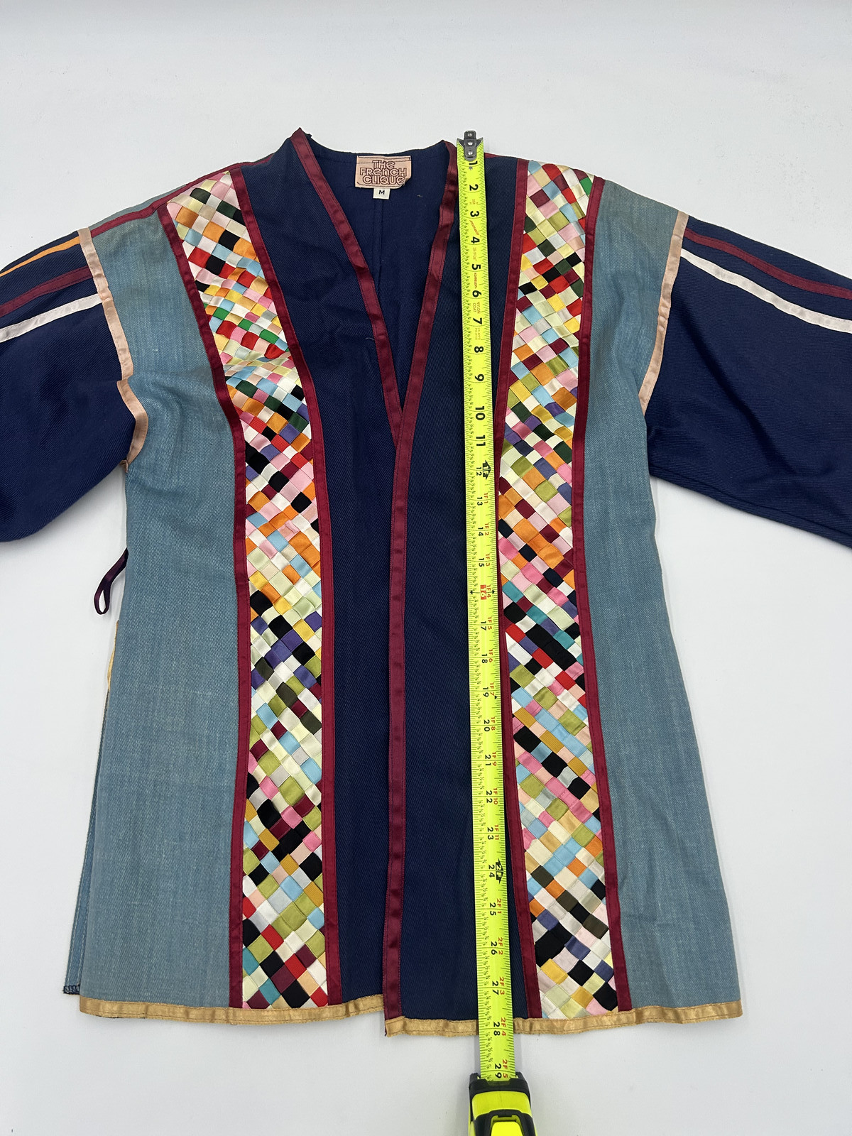 Vintage 70s The French Clique Patchwork Jacket — Size M