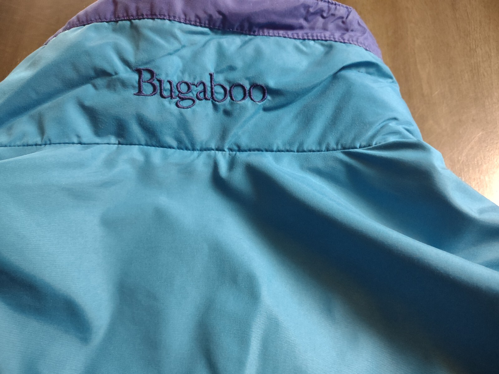 VTG Columbia Bugaboo 3-n-1 Ski Jacket & Pant Set w/ Gloves TealPurpleBlack Sz L