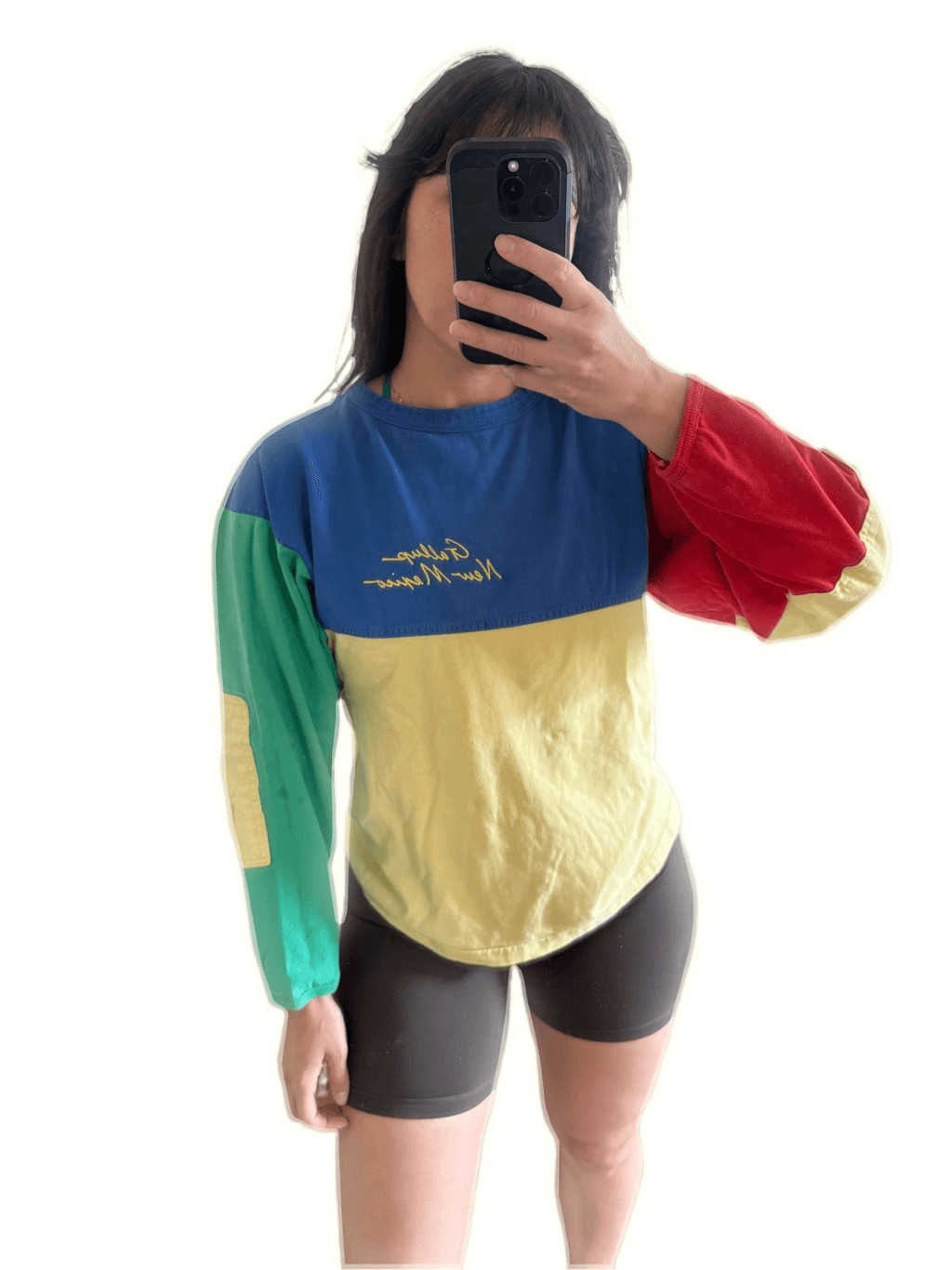Gallup New Mexico 80s vintage color block sweatshirt adult unisex Alore cotton
