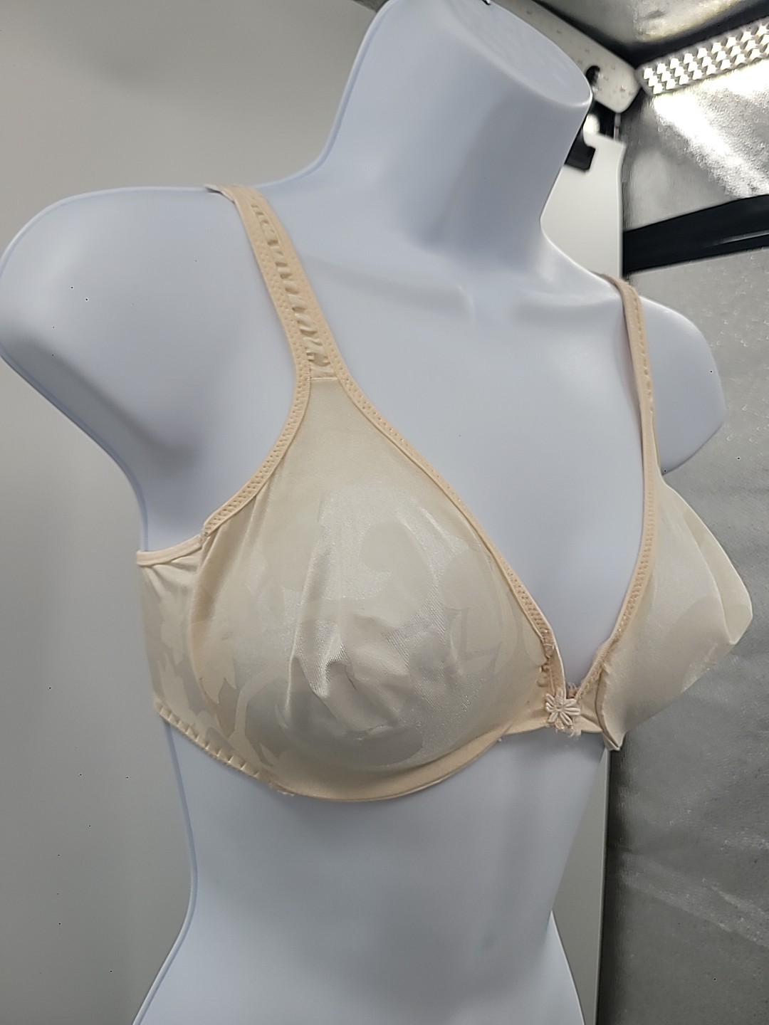 Vintage Olga Front Closure Bra Sz 34D