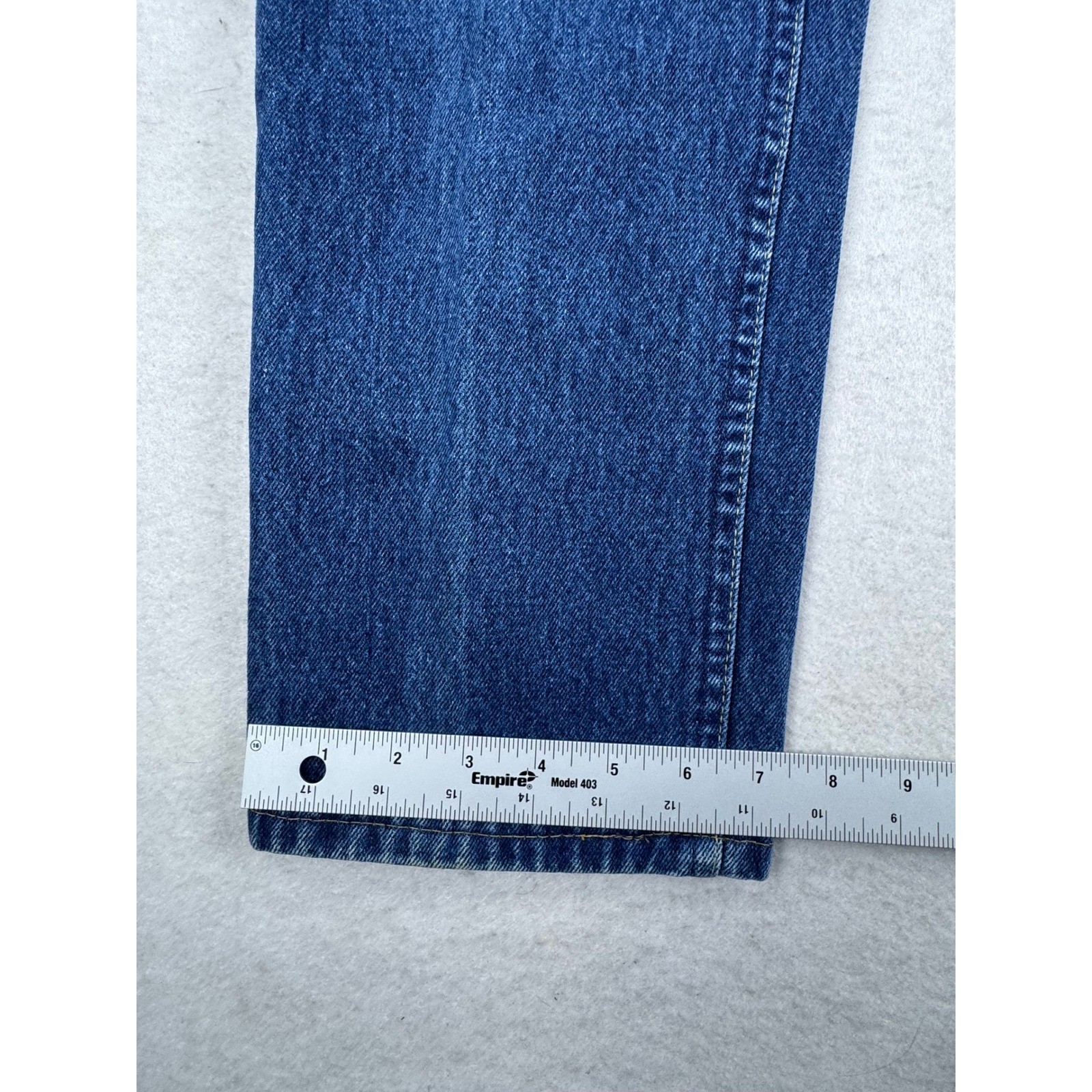 Vintage Lee High Waisted Mom Jeans Blue Tapered Made in USA Size 11 Med 27×28