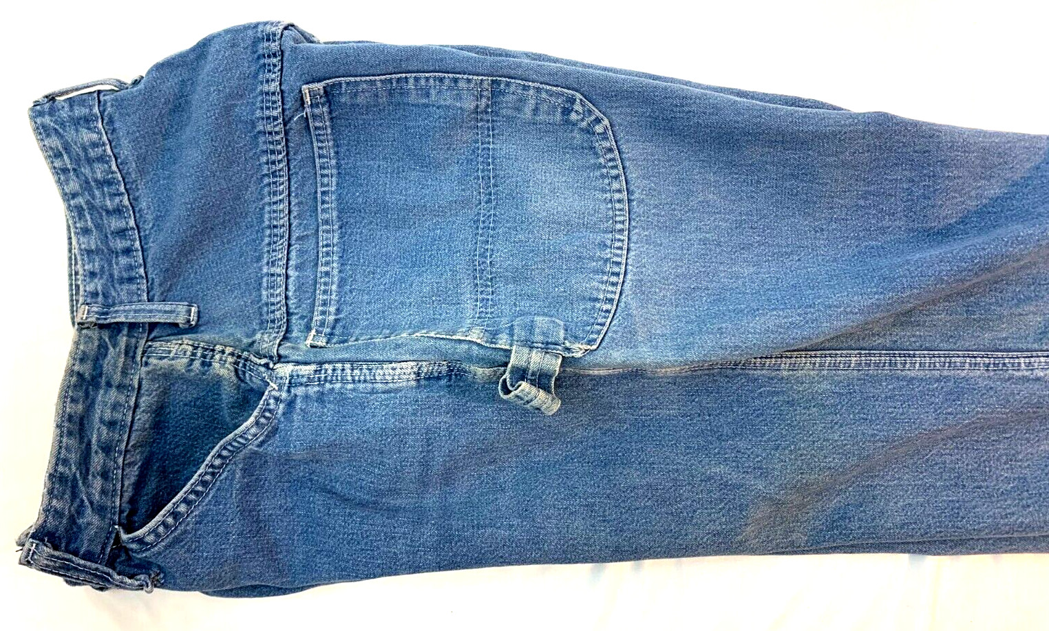 Vintage 1970’s DEE CEE Demin Blue Jeans Mom High Rise Workwear Painters Pants