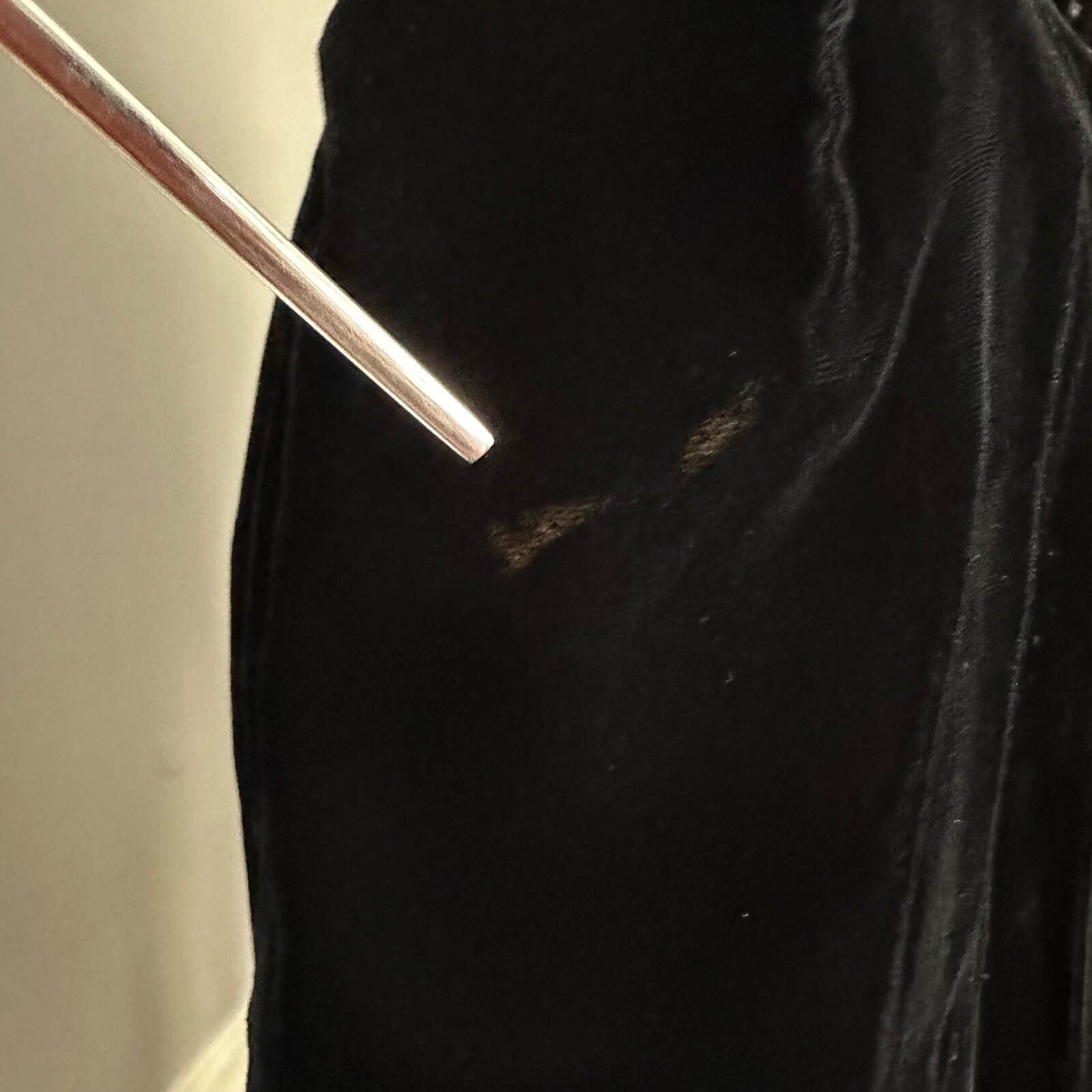 Vintage 30s 40s Victorian Velvet Opera Cape Shorty Coat Art Deco Goth Vampire M