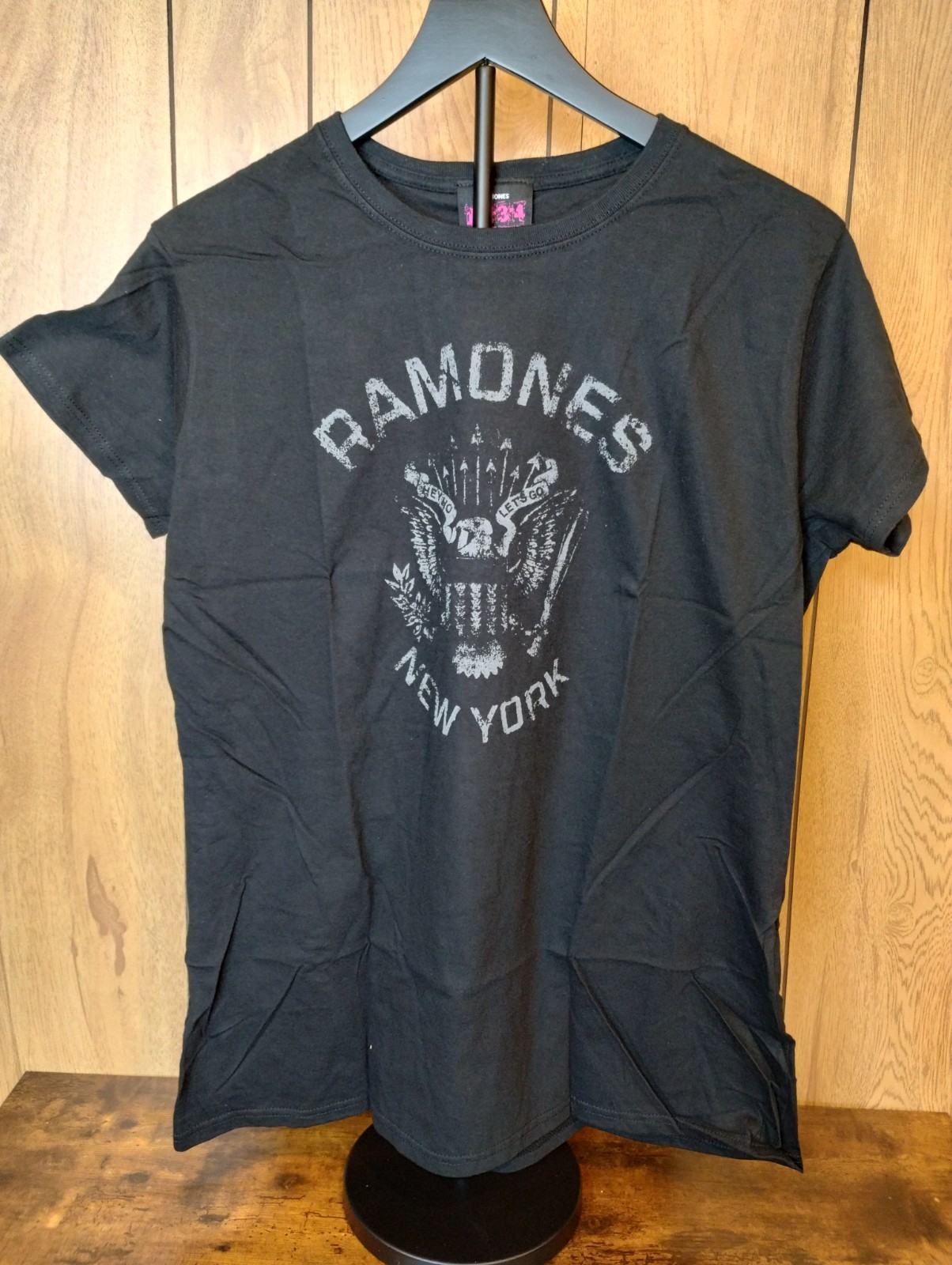 🖤 Ramones New York Women’s T-Shirt 2XL Black Punk Rock Band Tee