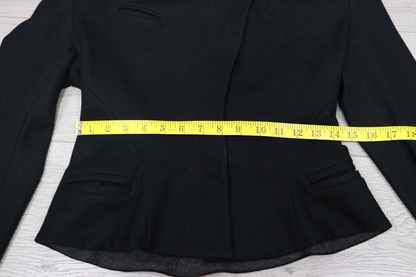 ISABEL MARANT Black Wool/Viscose Jacket Womens Sz S/2