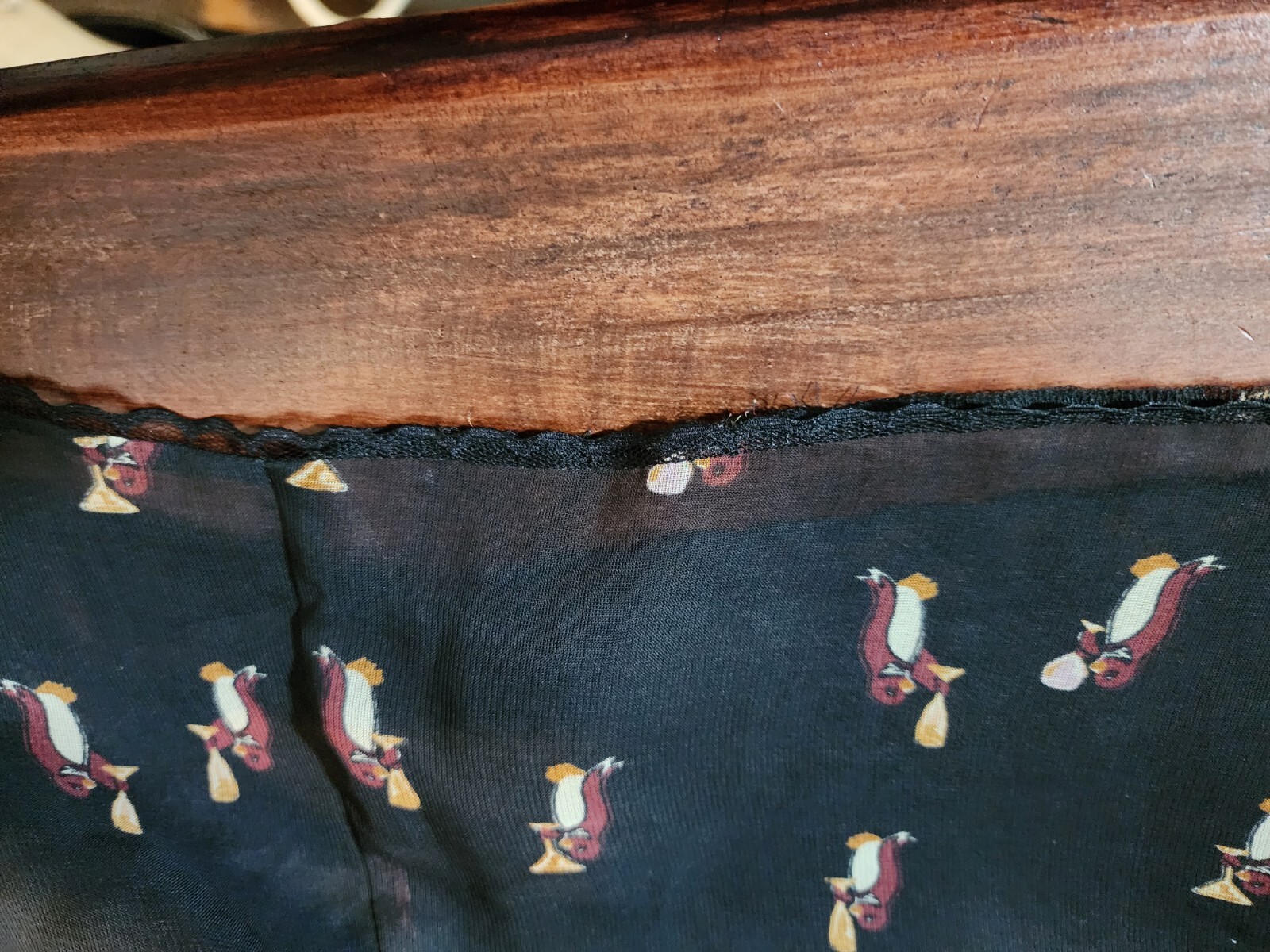 RARE Coach Neck Tie Dress Penguin holding champagne glass Rare print SZ 10.