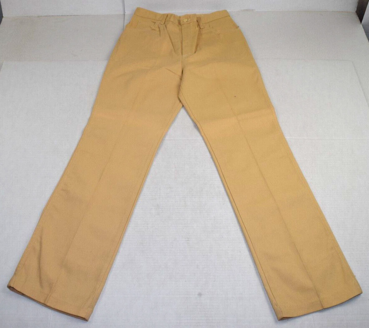 Vintage Cheryl Tiegs Pants Size 32 x 32 80s Chamois Tan Signature Made USA NWT
