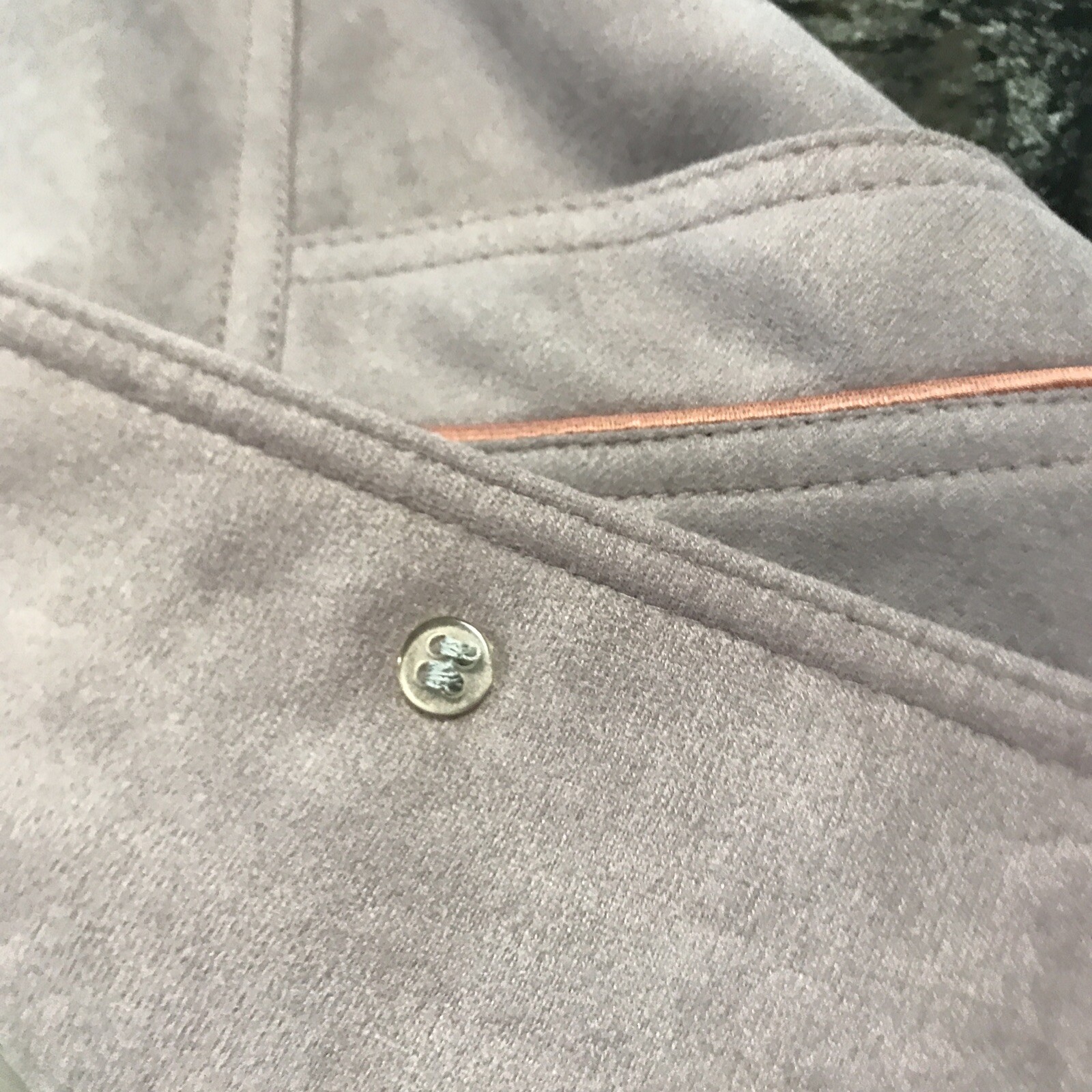 1960s Mod Coat Jacket Soft Gray Purple Forecaster Of Boston Rain Trench 7/8