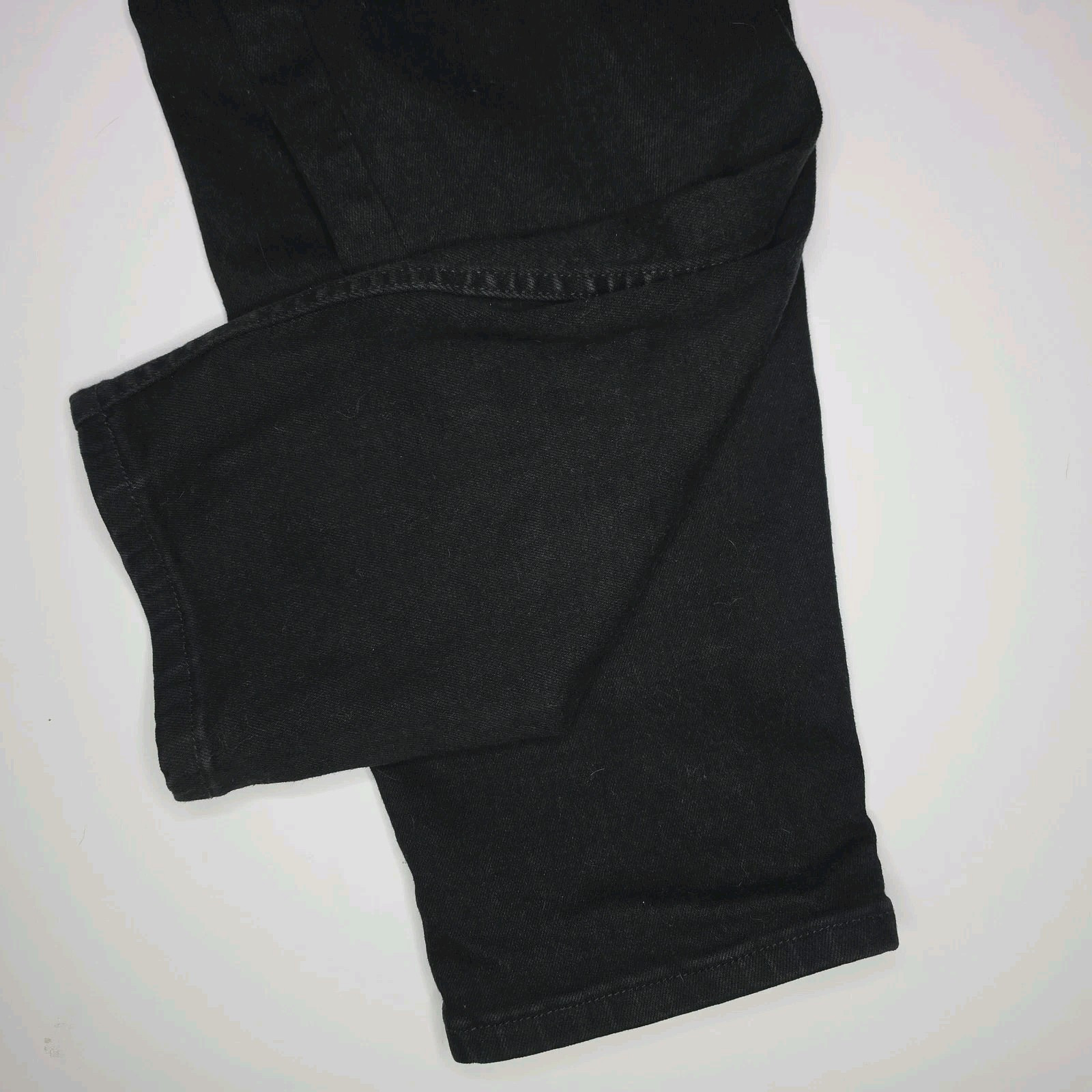 VTG Levi’s 550 Jeans Women’s 14 30×28 Black Relaxed Fit Tapered Leg Brazil 90s