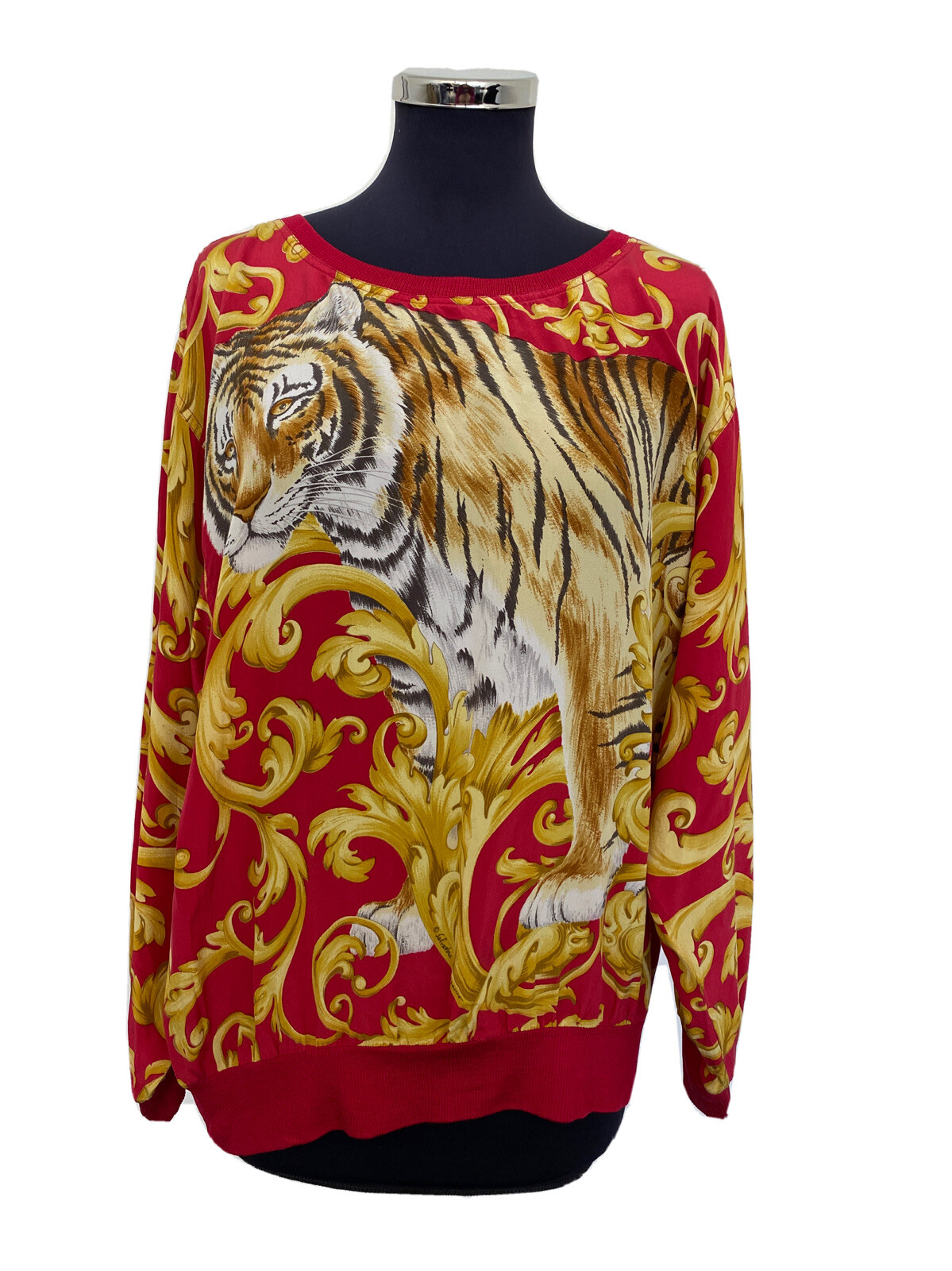 SALVATORE FERRAGAMO JERSEY WOMEN SHIRT WOMAN VINTAGE JHD134