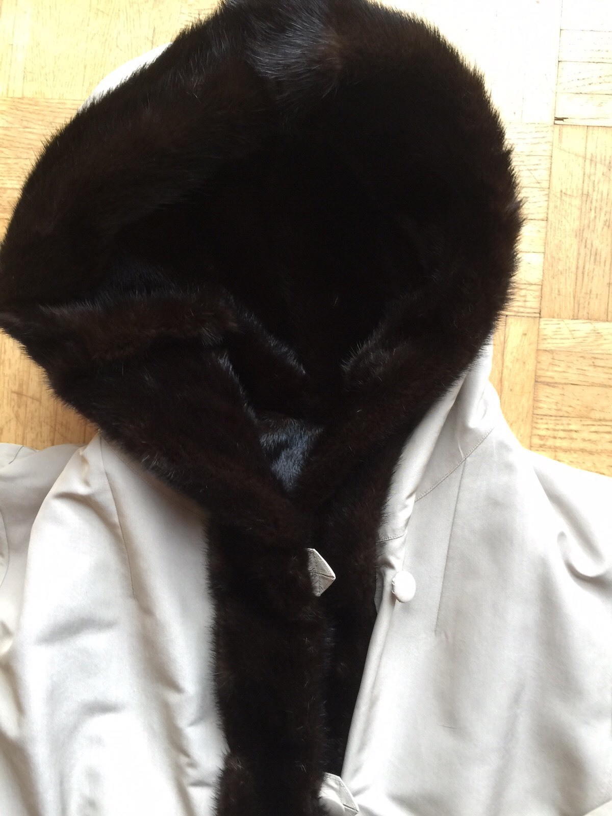 Vintage Mink Coat Mink Coat Saga Finland Indoor+Outdoor Wearable Hood 36