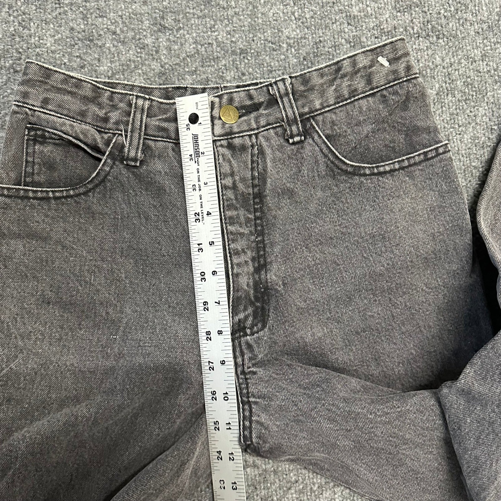 Guess Jeans Womens Size 30 Black Georges Marciano High Waisted Tapered