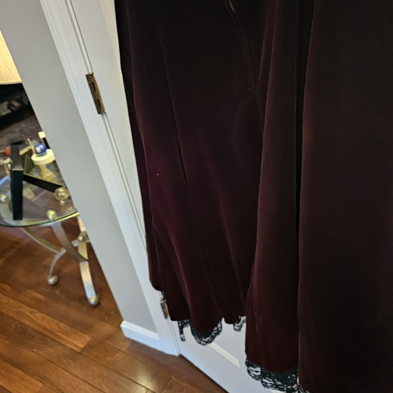 VINTAGE Karen Lucas For Niki Burguny Velvet Dress Size 14, Great Shape, 1980’s