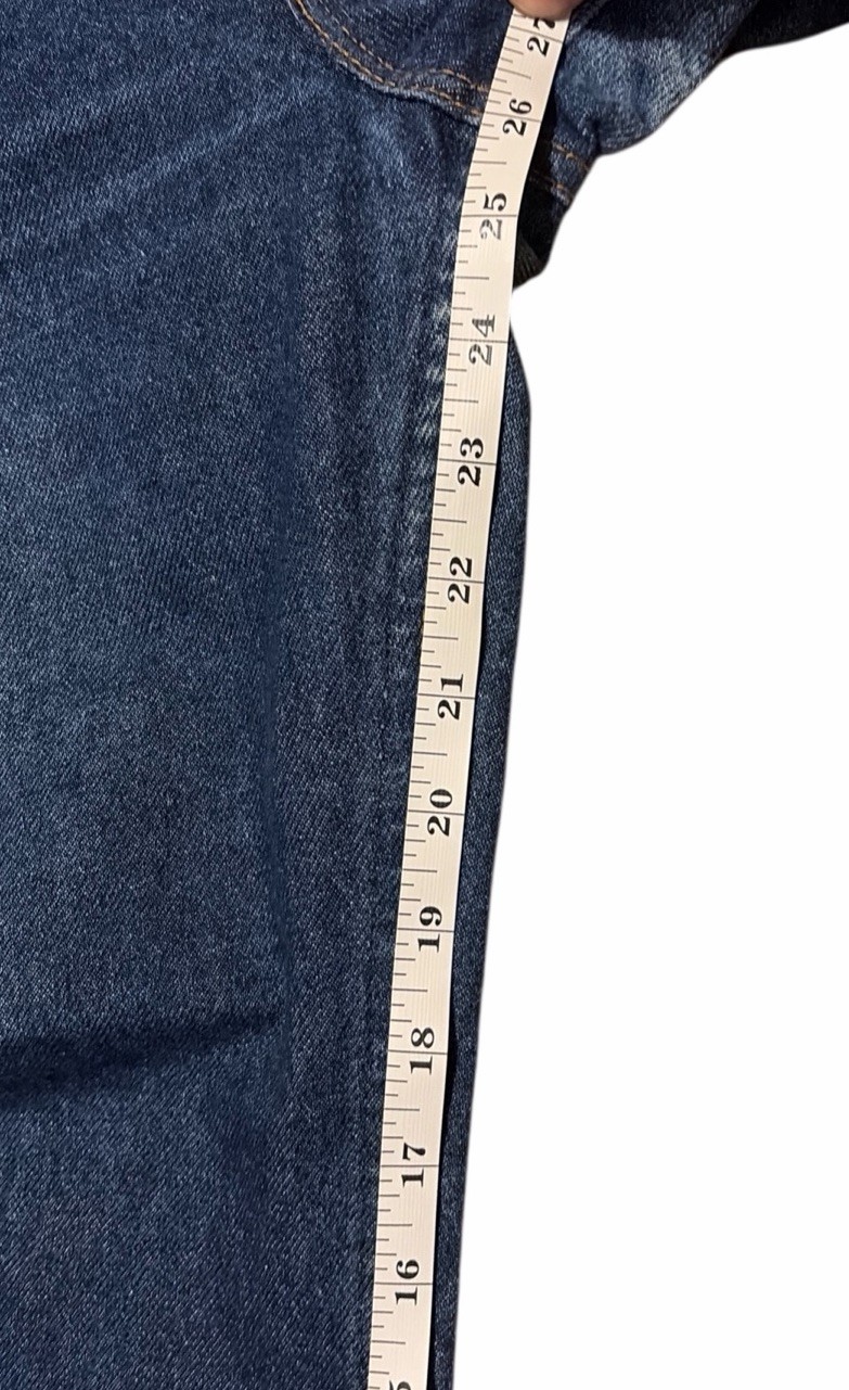 Vintage Levis 517 0217 Orange Tab Jeans Dark Indigo Denim Bootcut 28×26 USA Made