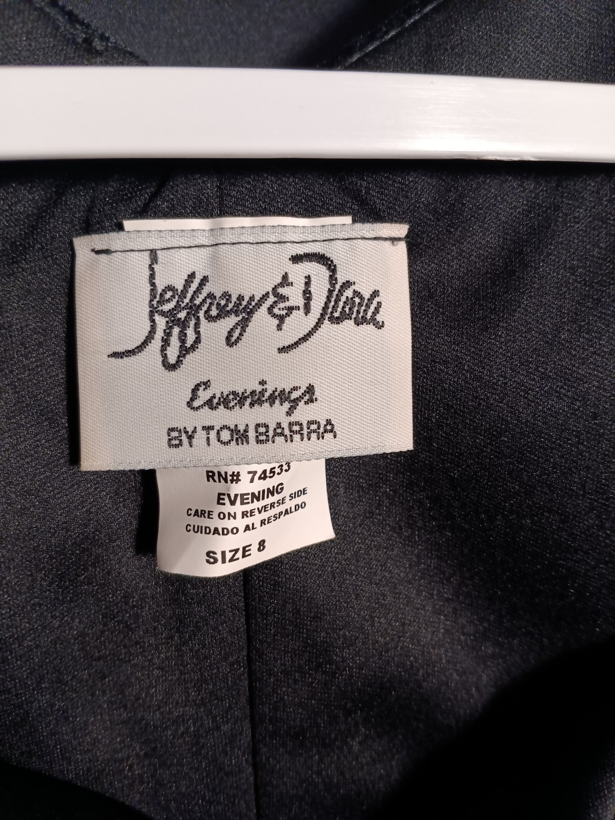 Jeffery & Dara Evenings VTG Floral Velvet Vest Open Front Jacket Cardigan 8 USA