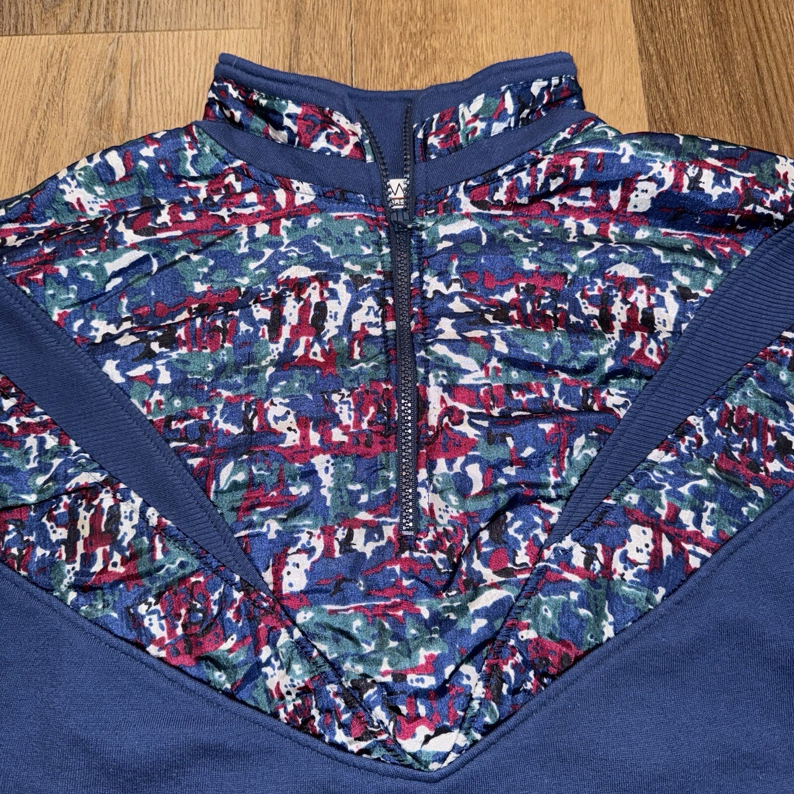 Vintage Jogging Track Suit Jacket Sweat Windbreaker Pants Set 90s Womens Medium