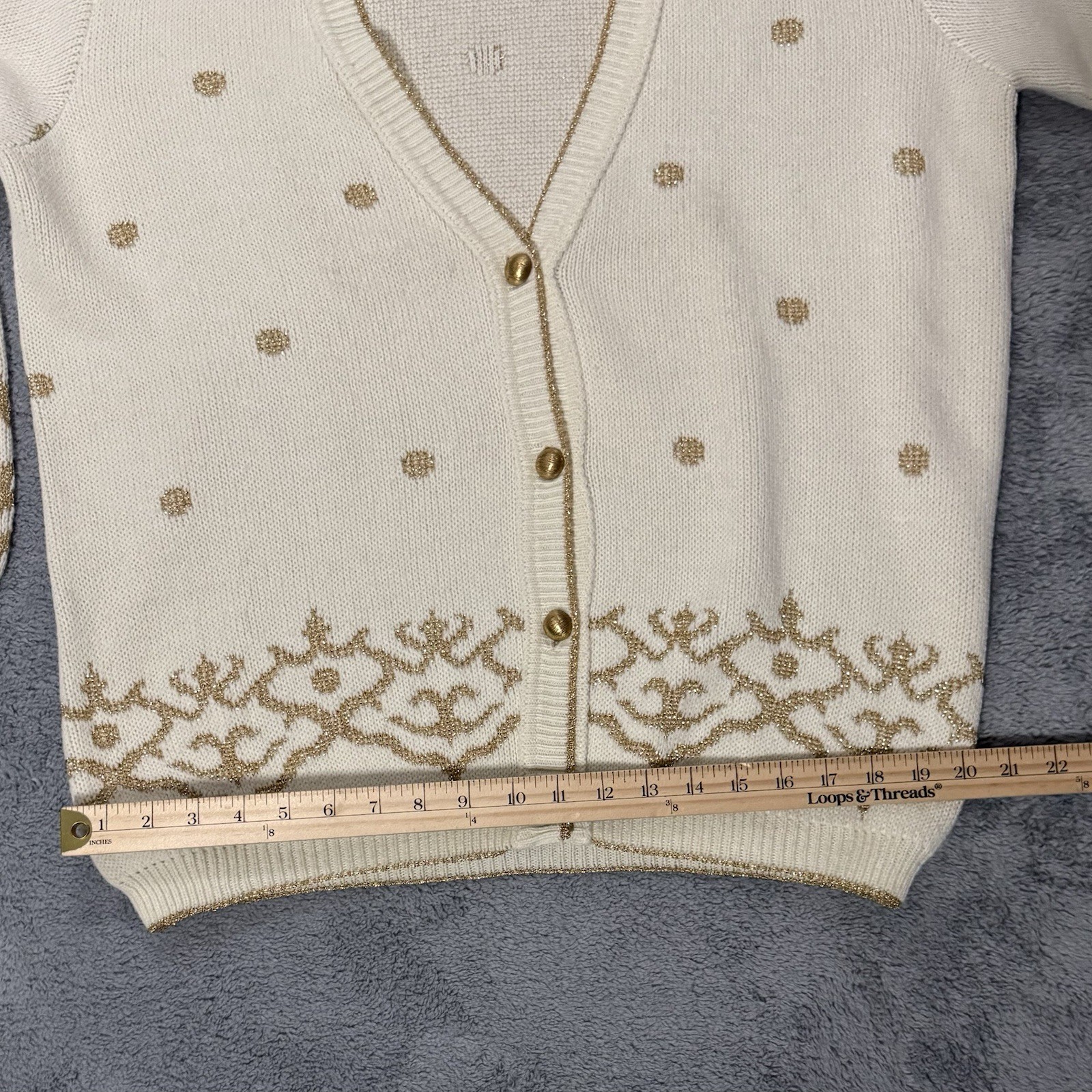 Mademoiselle Sweaters Knit Vintage Women Skirt Top Cardigan Sweater 12/14 Read