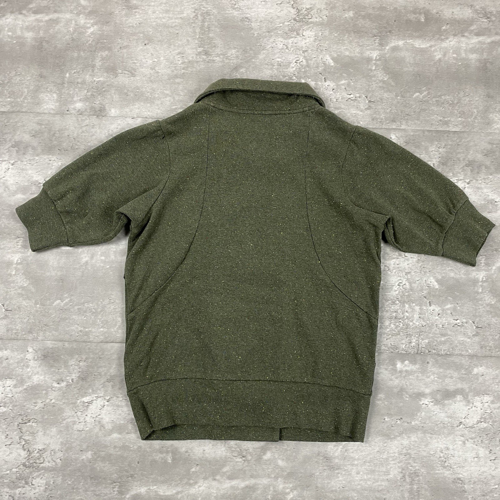 vintage STUSSY shirt button up short sleeve sweatshirt jacket S y2k 2000s skate