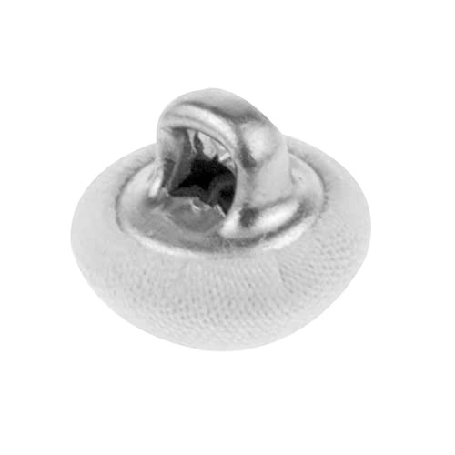 Haidong Smooth Satin Fabric Buttons – Fabric Covered Wedding Dress White