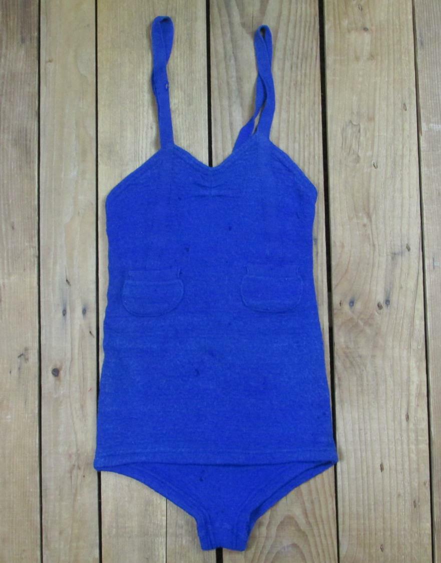 Vintage 30s Swimaway Wool Swimsuit Bathing Suit Antique Photographs Beach Girls