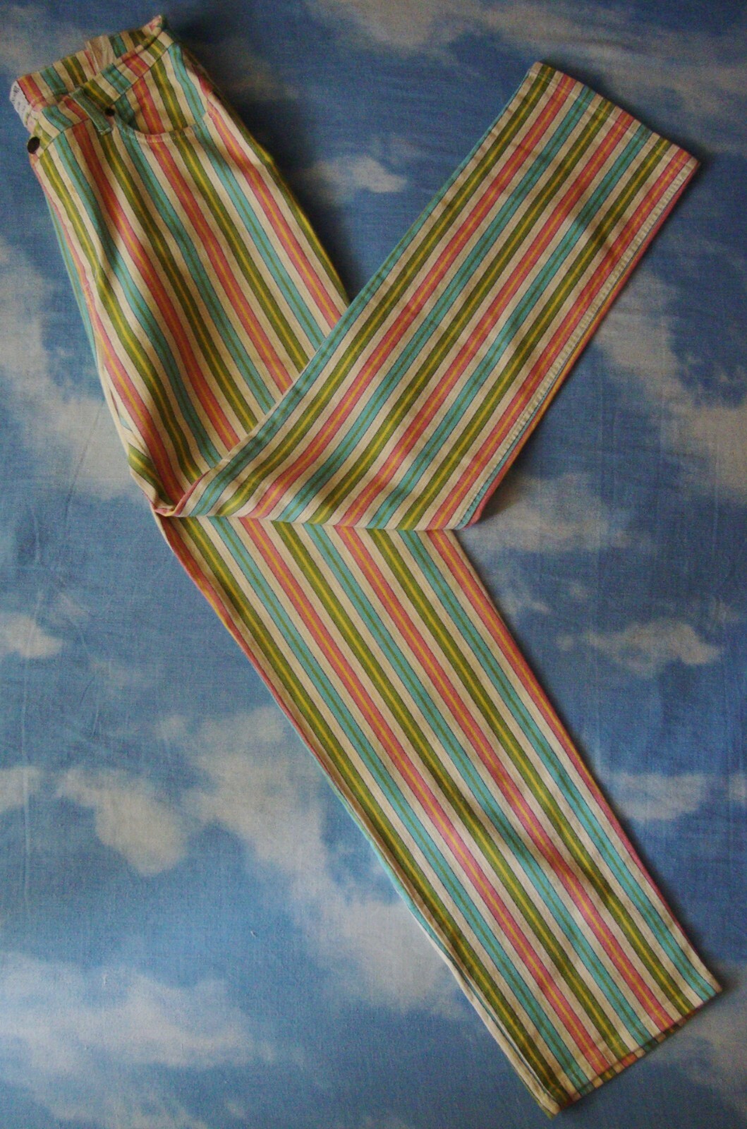 Vintage Woman MOSCHINO Jeans Made Italy TROUSERS Size 32-46 approx M/L RARE