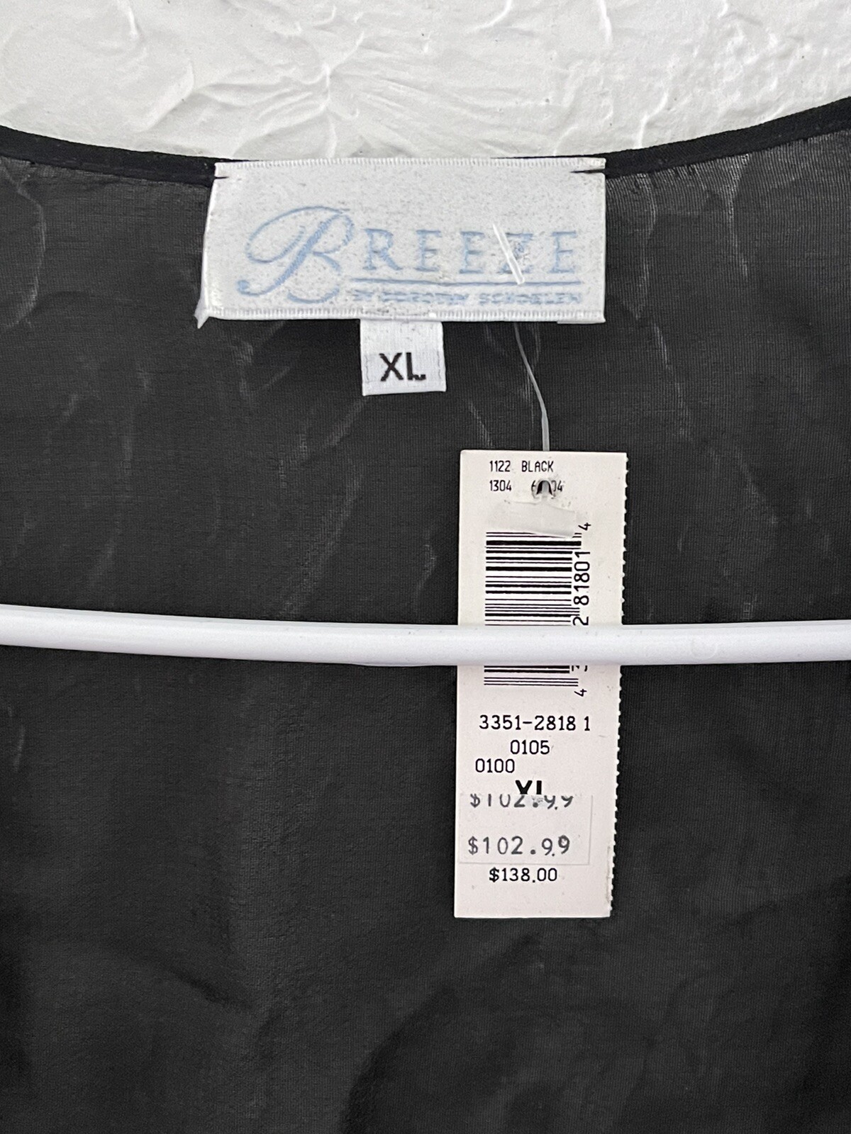 NWT Breeze by Dorothy Schoelen Vintage Cover up Dress Rayon XL $138