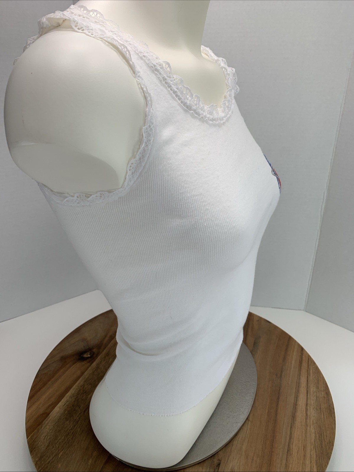 Vintage Road America Tank Top Women sz. S ~ Screen Stars Early 1980’s