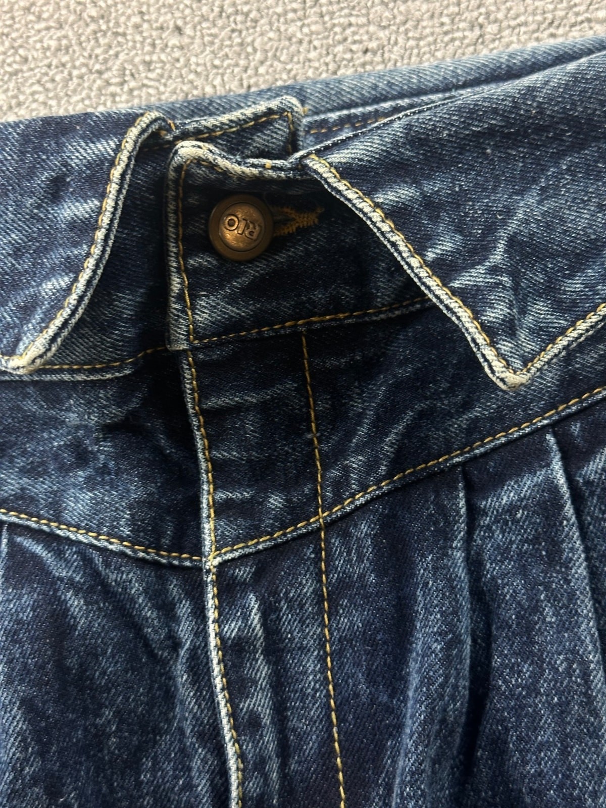 Vintage RIO Jeans Women 5 Blue Stephen Dweck Tapered Acid Wash Mom Grunge 80s