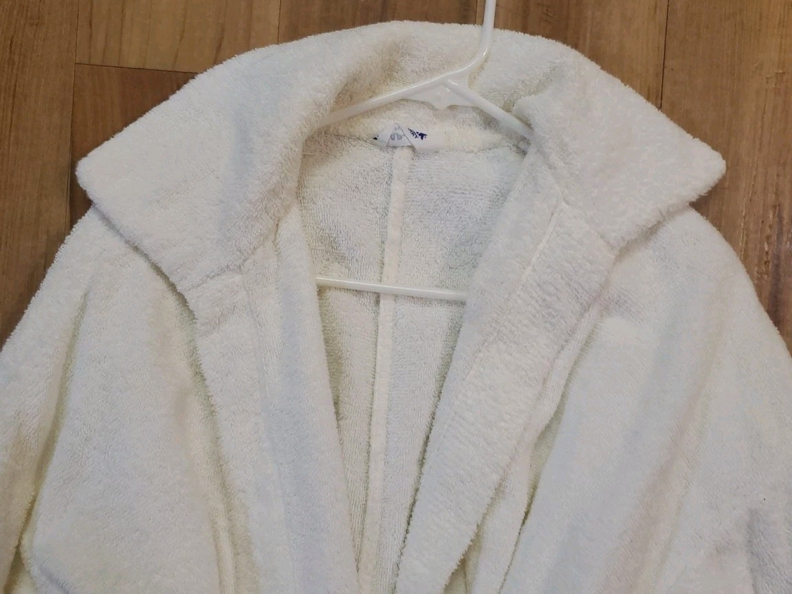 Vintage Terrycloth Bath Robe Wrap Sak by Barry White Size S/M