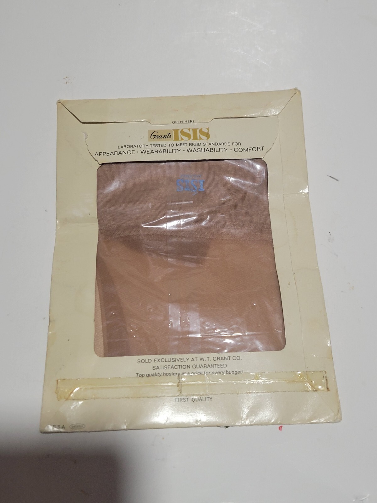 Vintage Grants Isis Seamless Dress Sheers Stockings Size 9.5-10