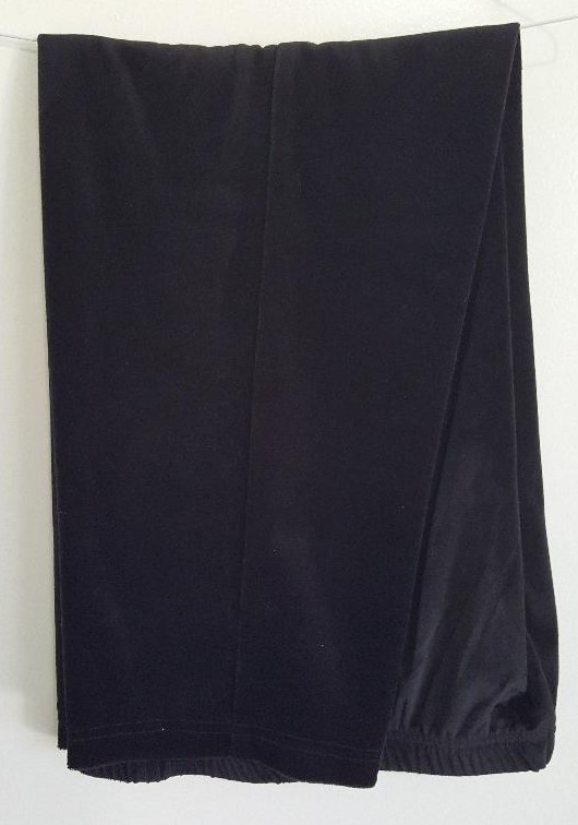 Victoria Morgan Velour 2 Piece White Tiger Jacket & Black Pants both in Size 10