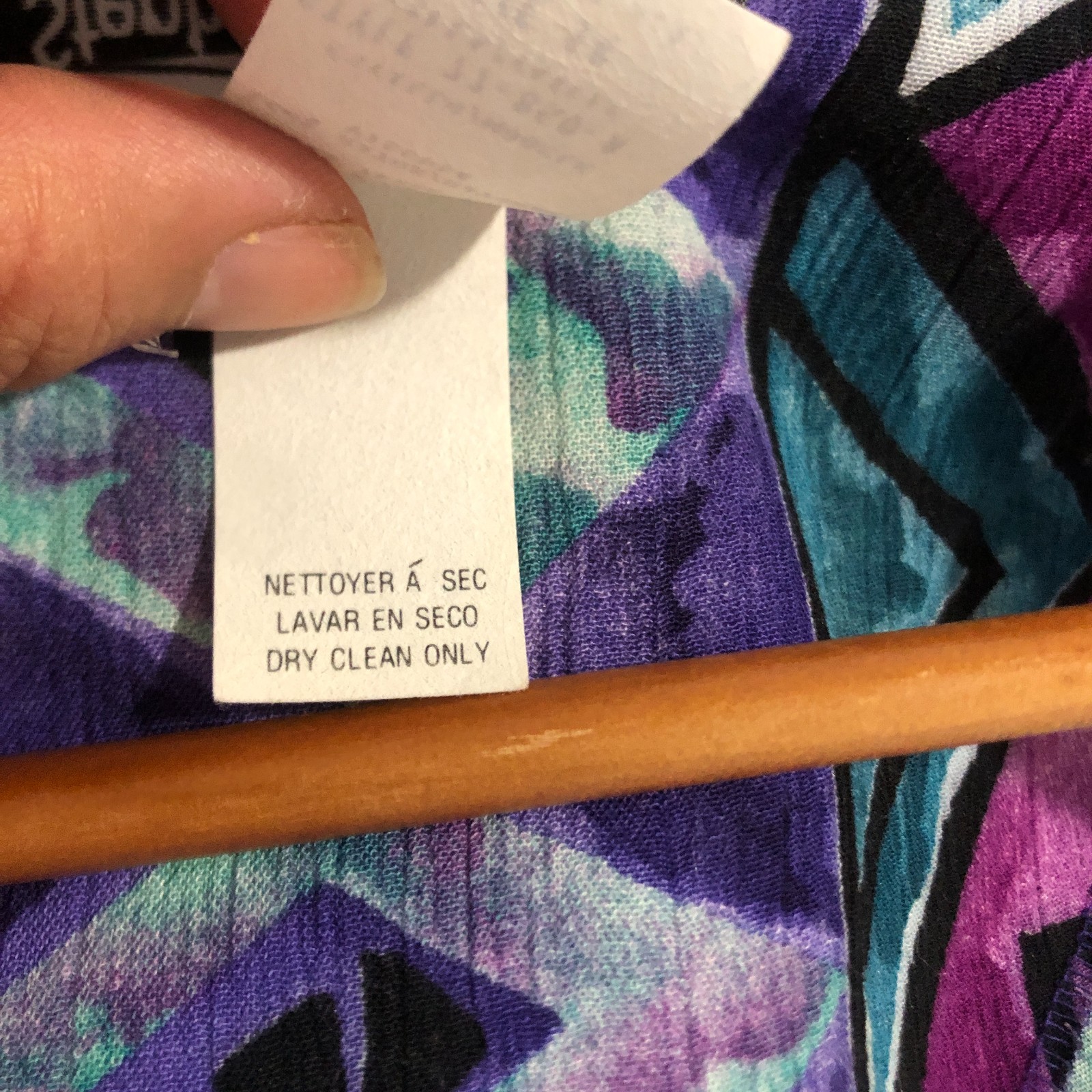 Vintage 80s Stephanie Thomas Sport open front geometric print summer cardigan 14