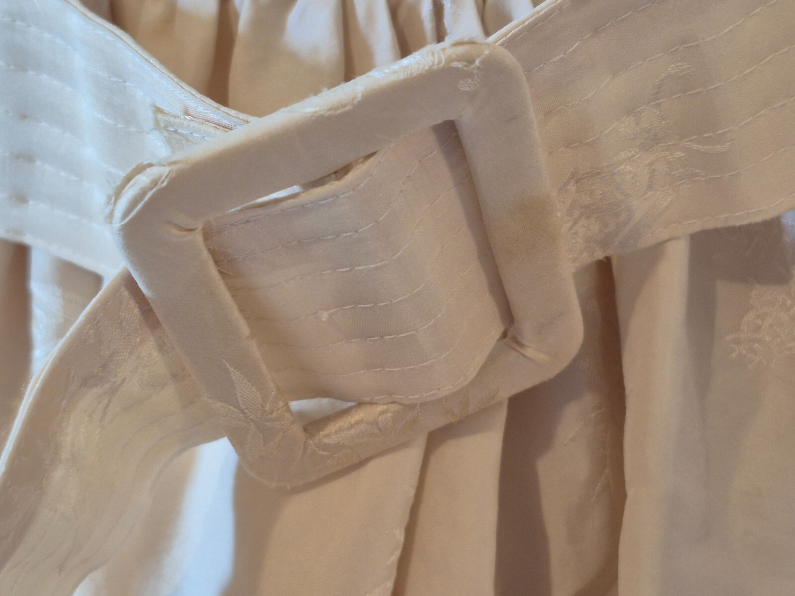 Vintage FRANCES BREWSTER Cream Dress Size 14