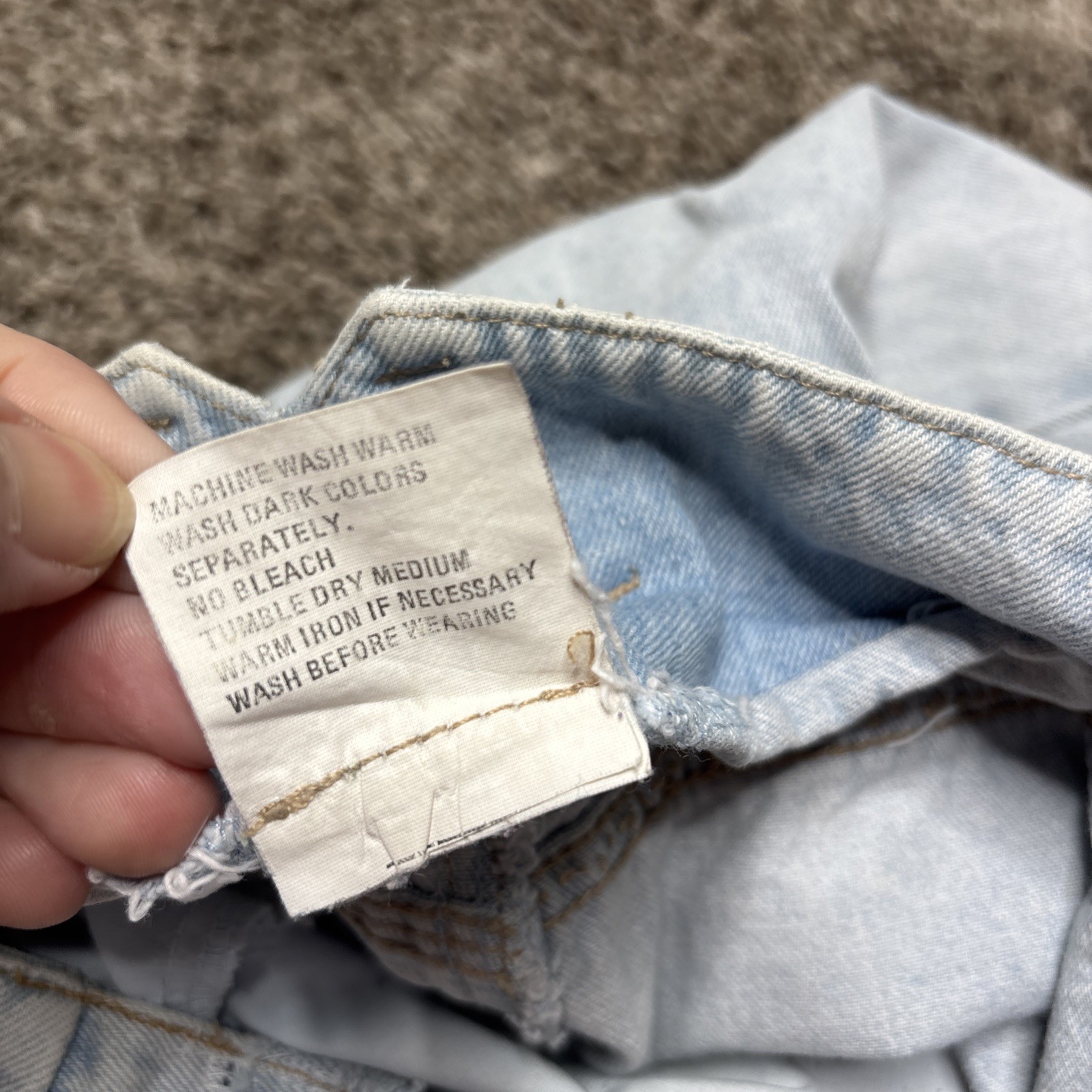 Vintage Brittania Jeans high-waisted pleated tapered leg Acid Wash Sz 32×28.5