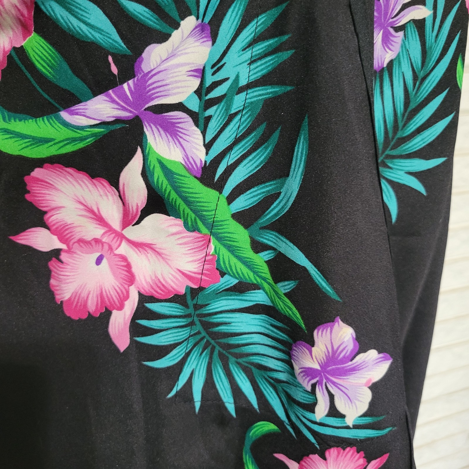 Vintage Helena’s Hawaiian Halter Beach Dress Double Tie Back Tropical One Size