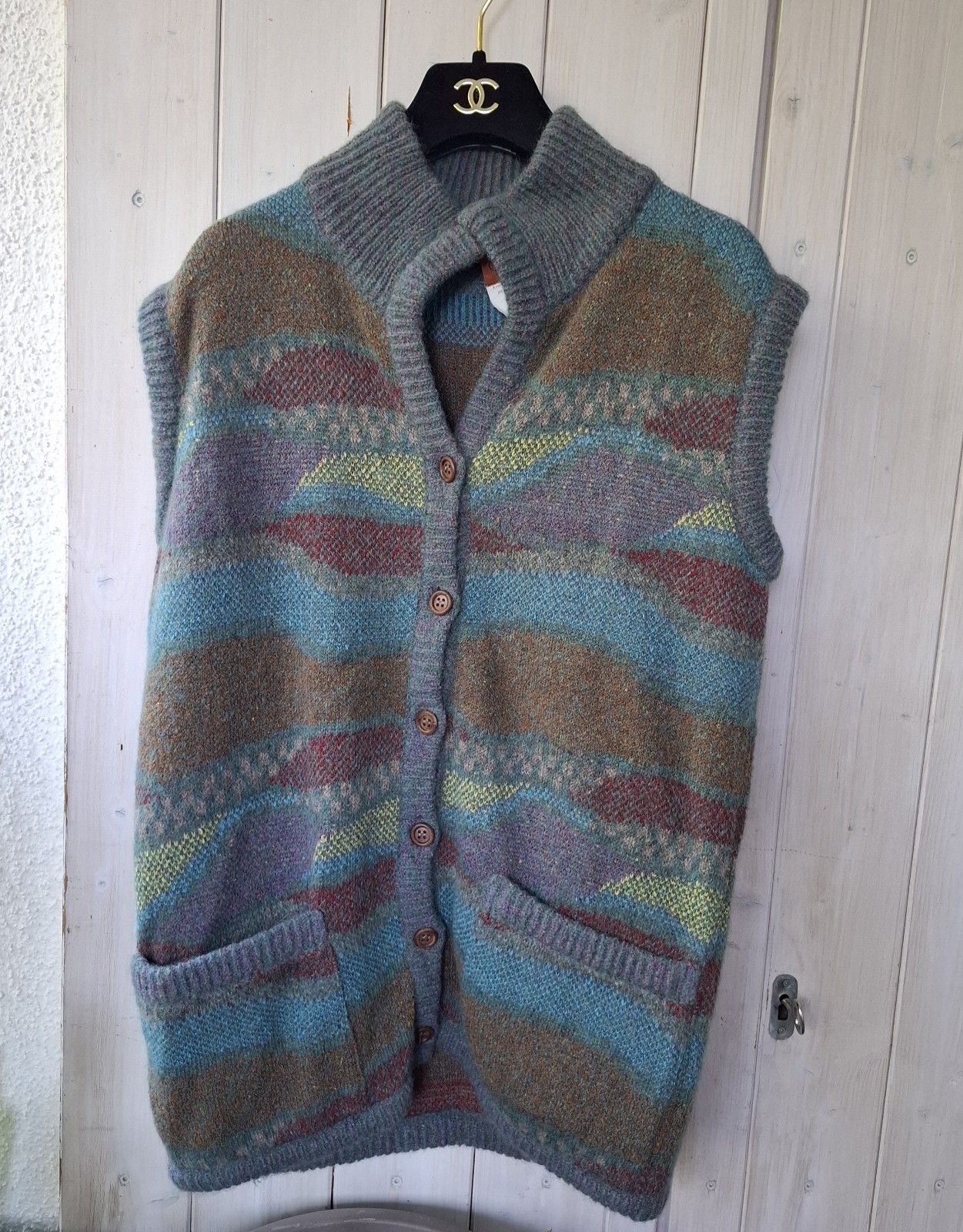 Rare Missoni Vintage 70s Ladies Jumper Vest Unfindable! Can be used as unisex